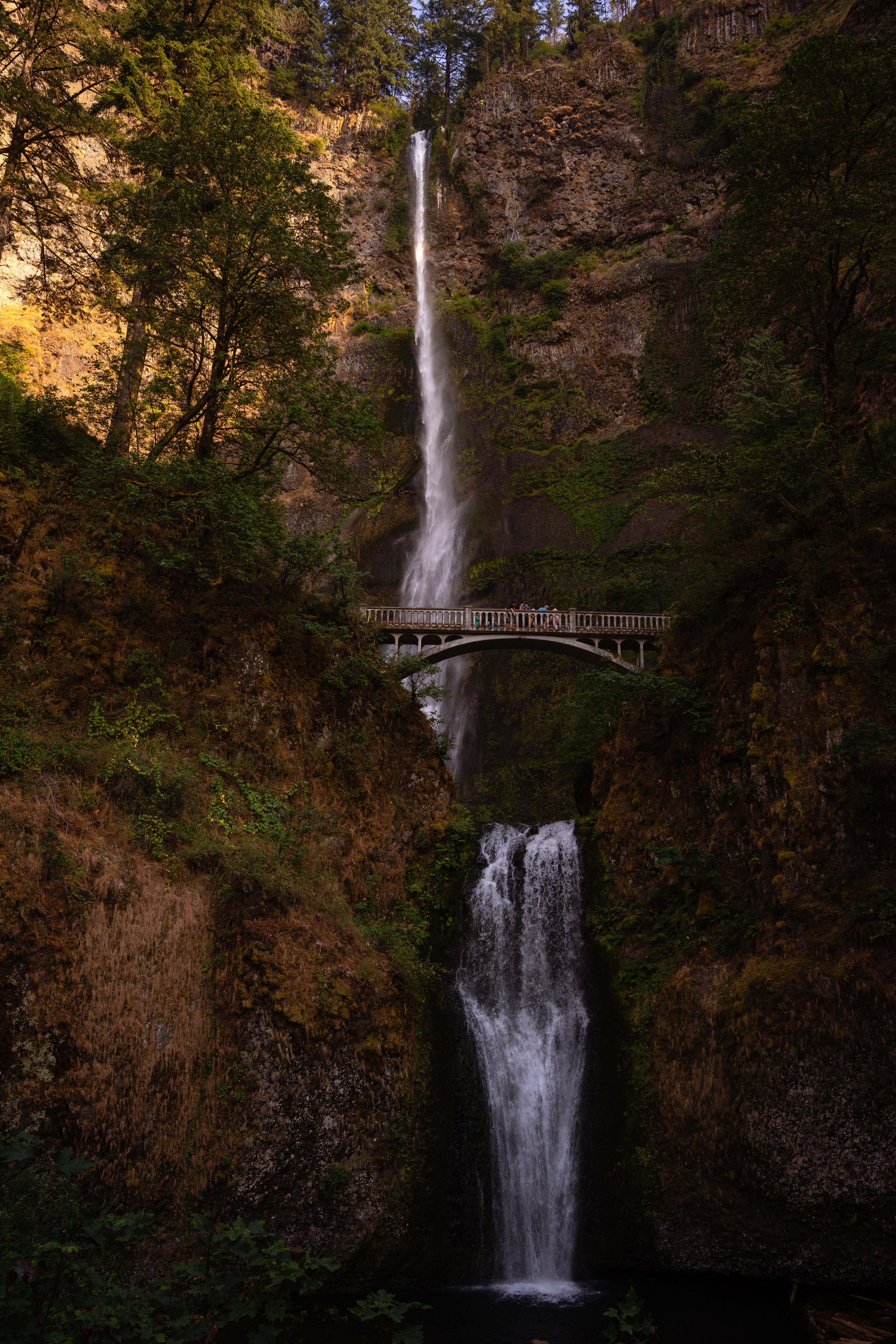 Full View of Multnomah Falls