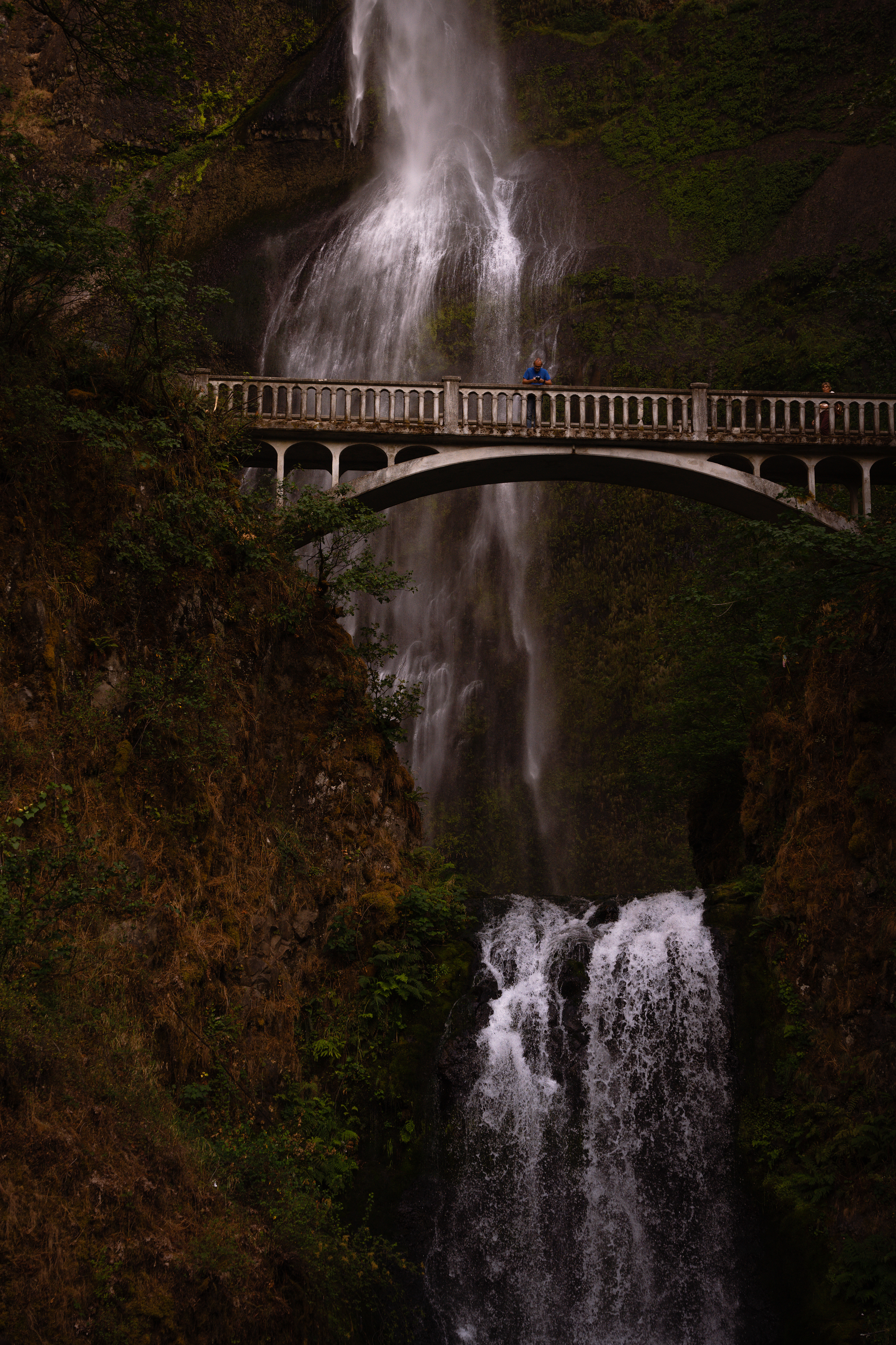 Multnomah Falls Portrait