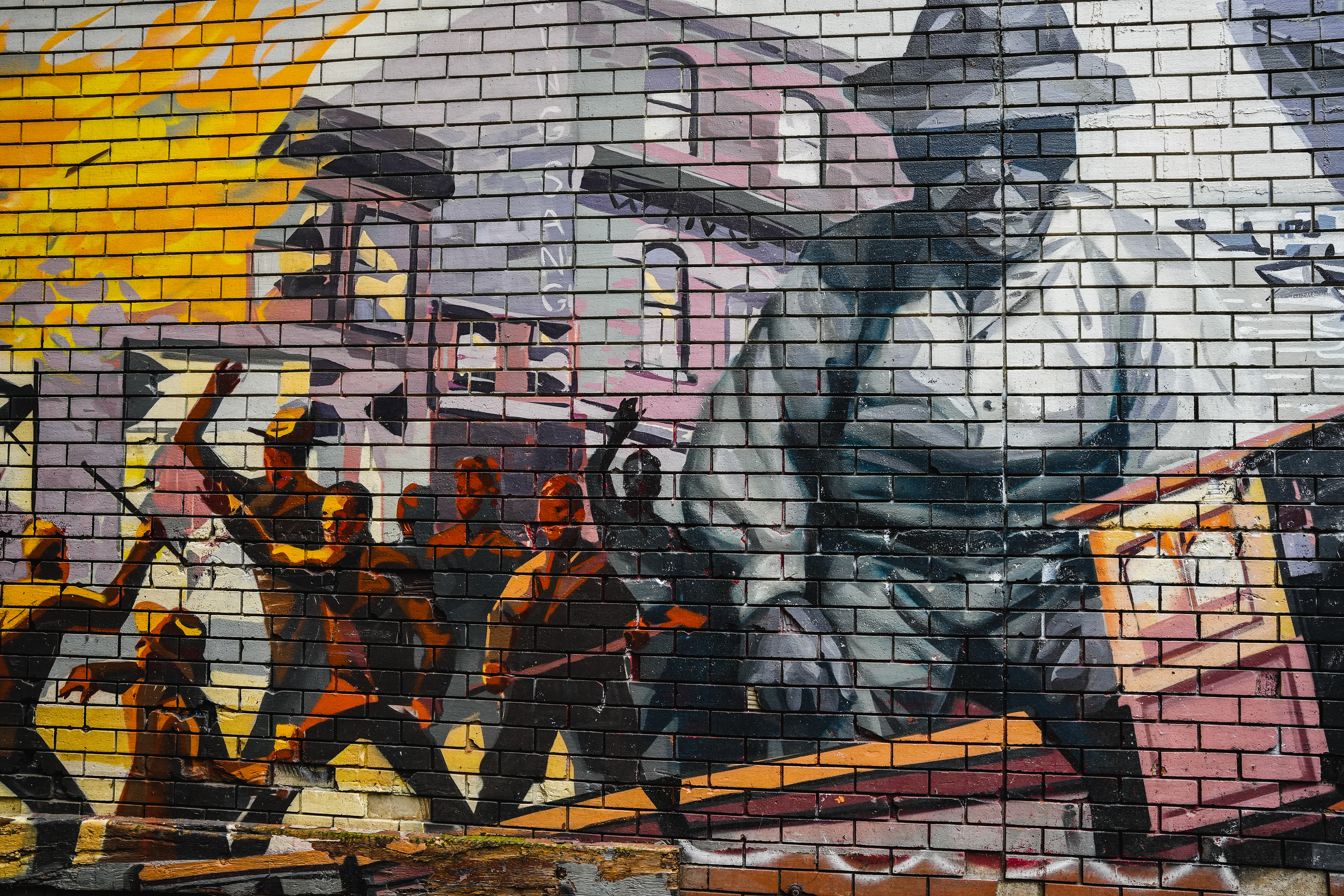 Street Art Between Chinatown And Gastown