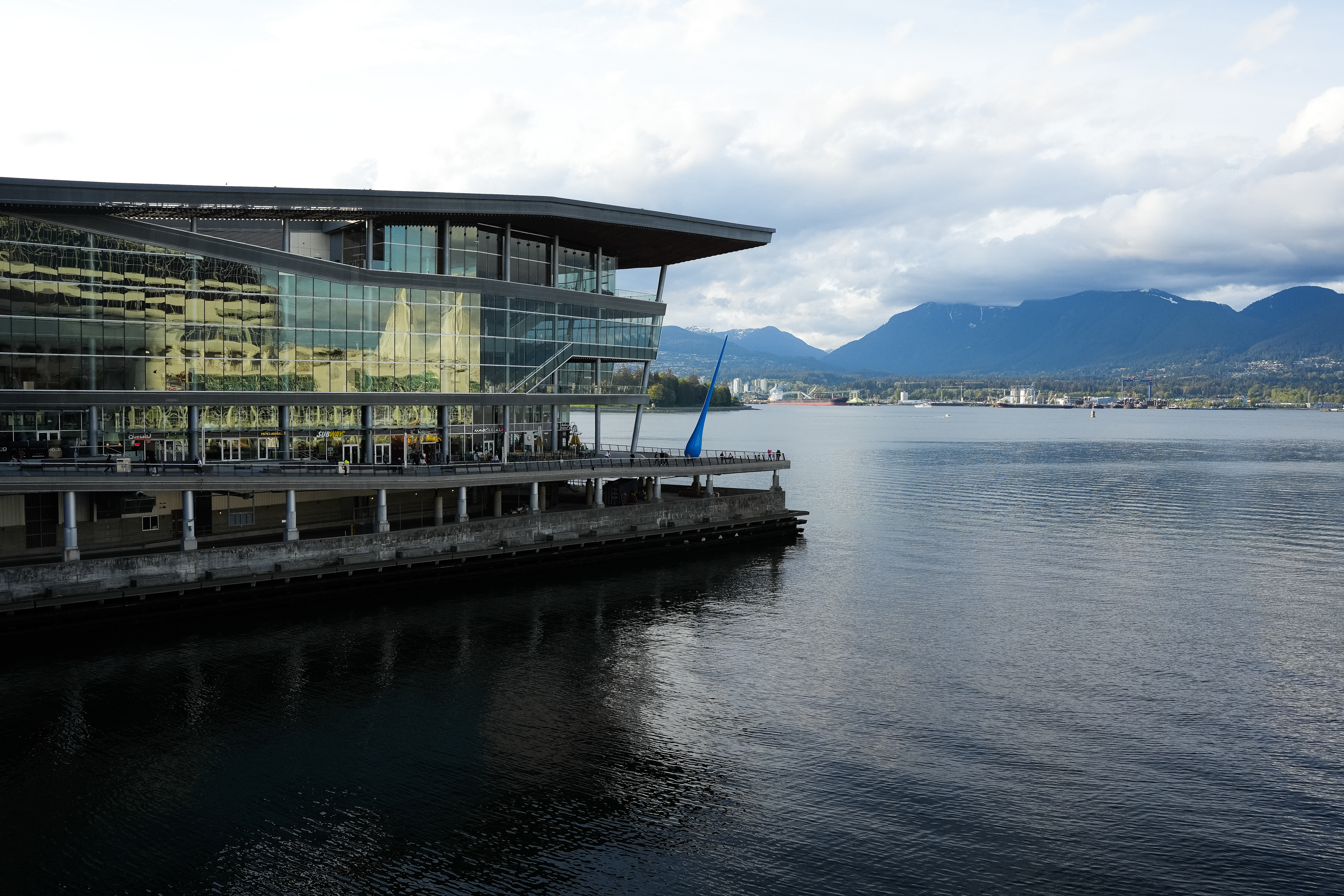 Port Of Vancouver Near FlyOver Canada