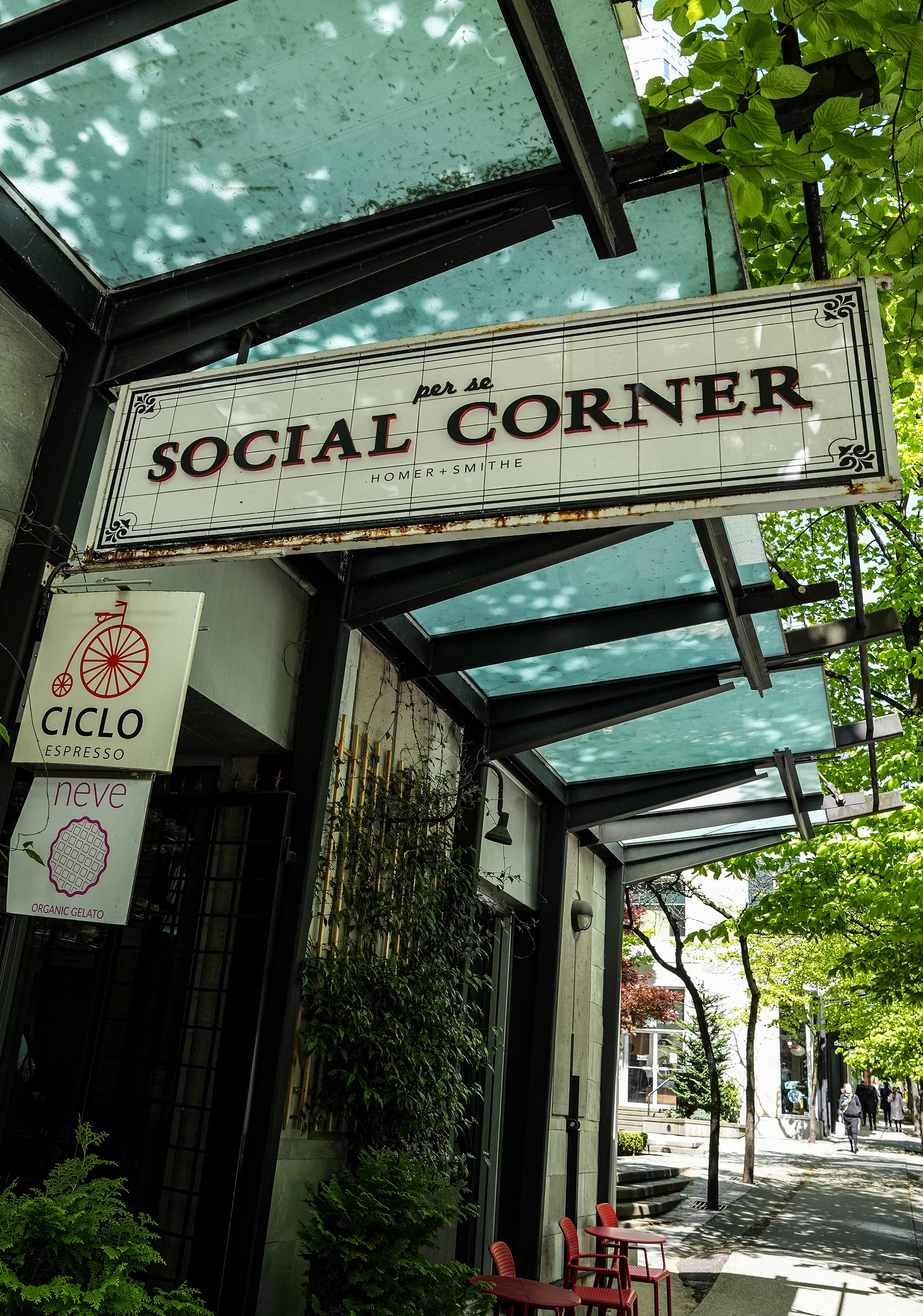 Sign In Downtown Vancouver