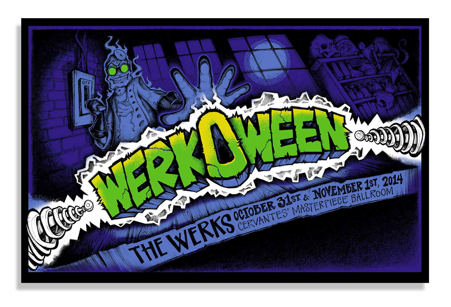 The Werks: "Werk O Ween" Halloween Show (3-Color)