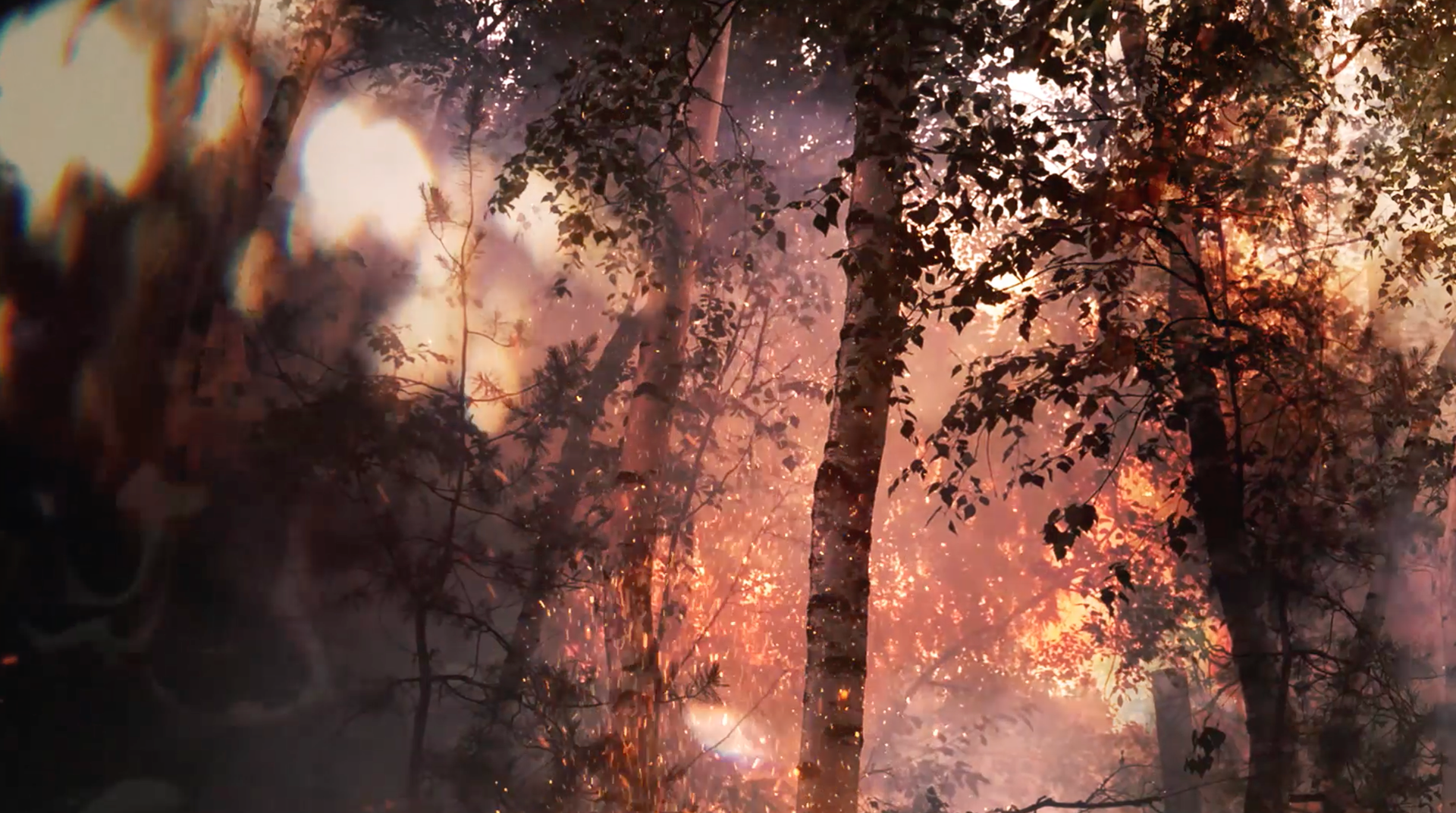 Still from video piece Hehku by Merle Karp