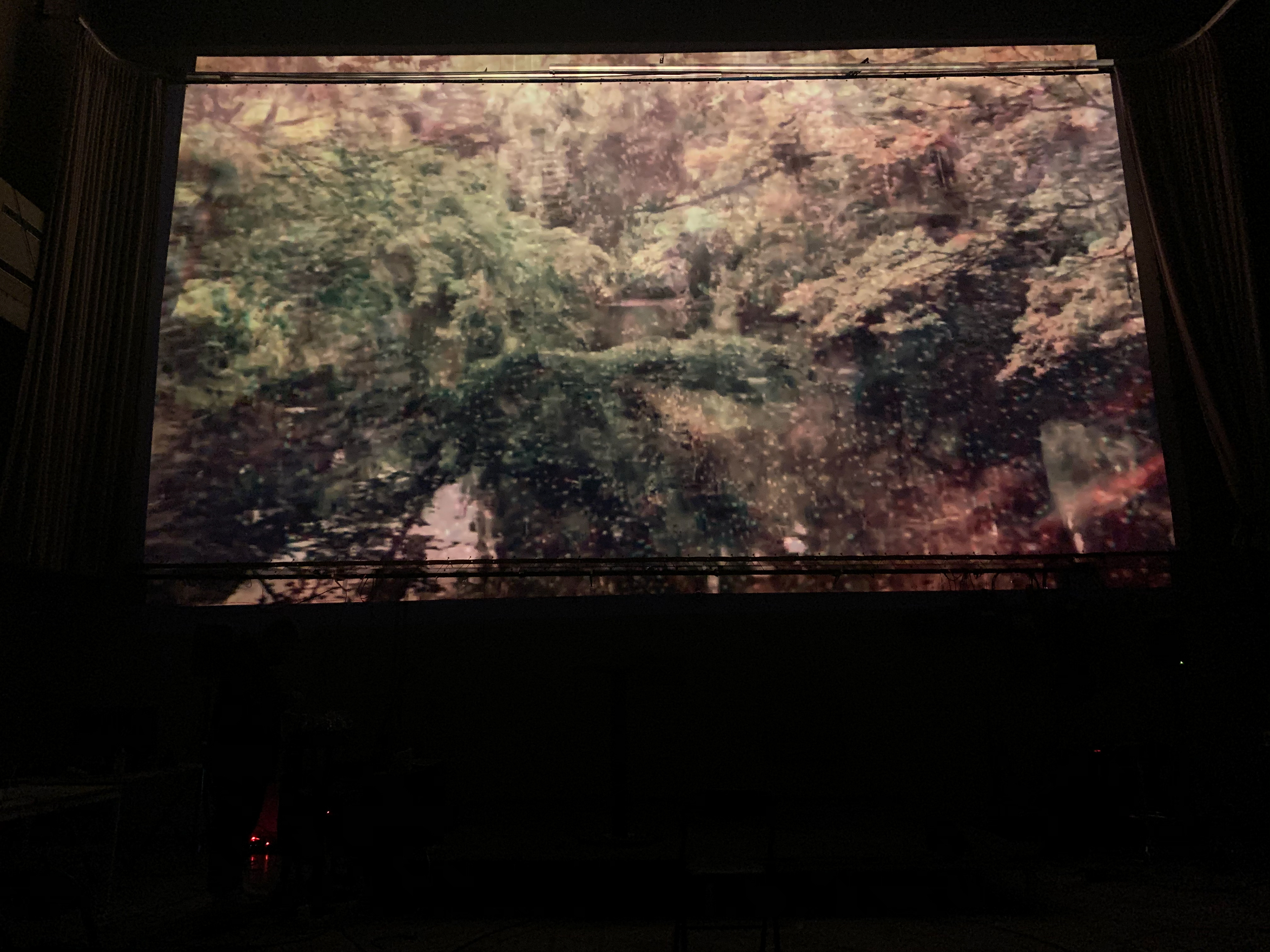 VJ performance by Folded Visuals