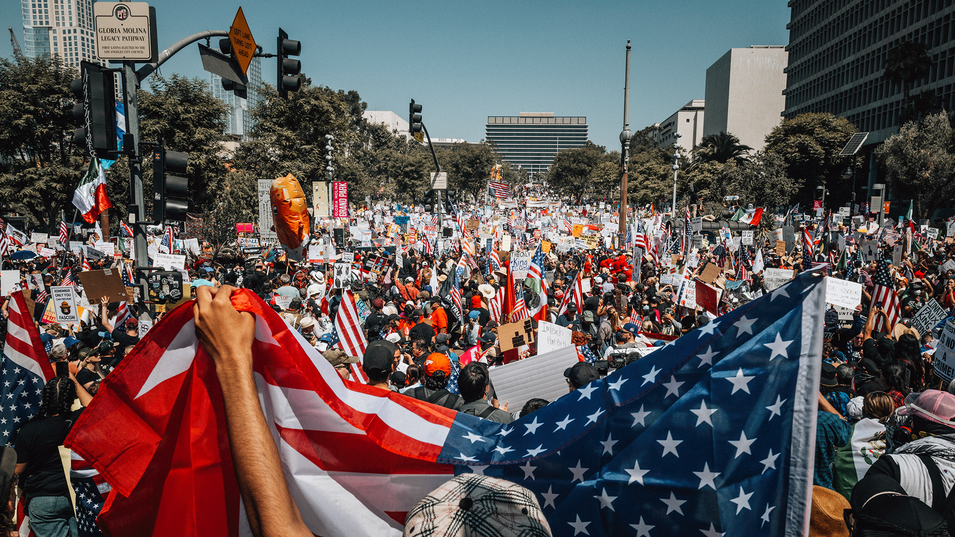Los Angeles, No Kings Protest - June 14, 2025