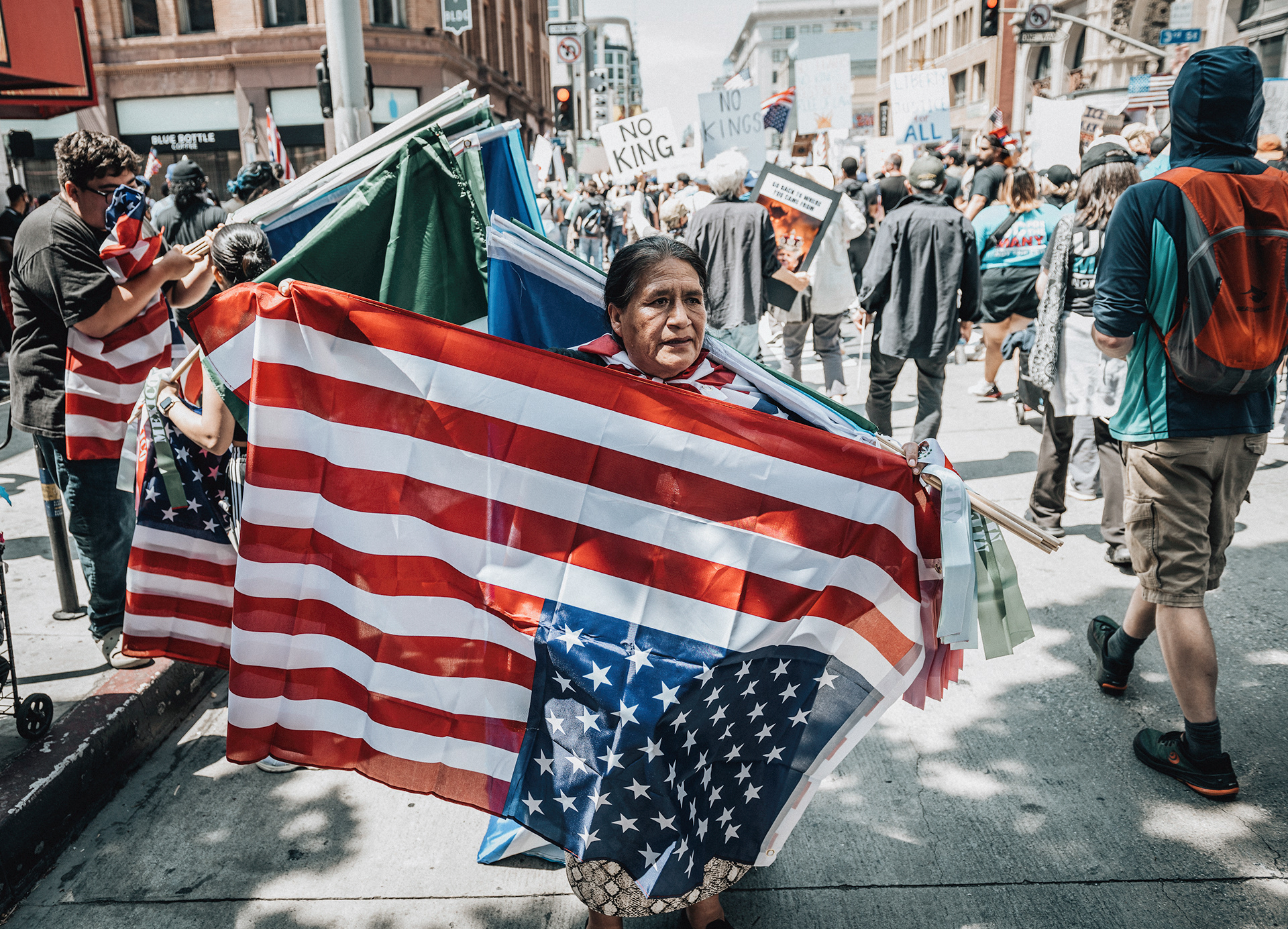 Los Angeles, No Kings Protest - June 14, 2025