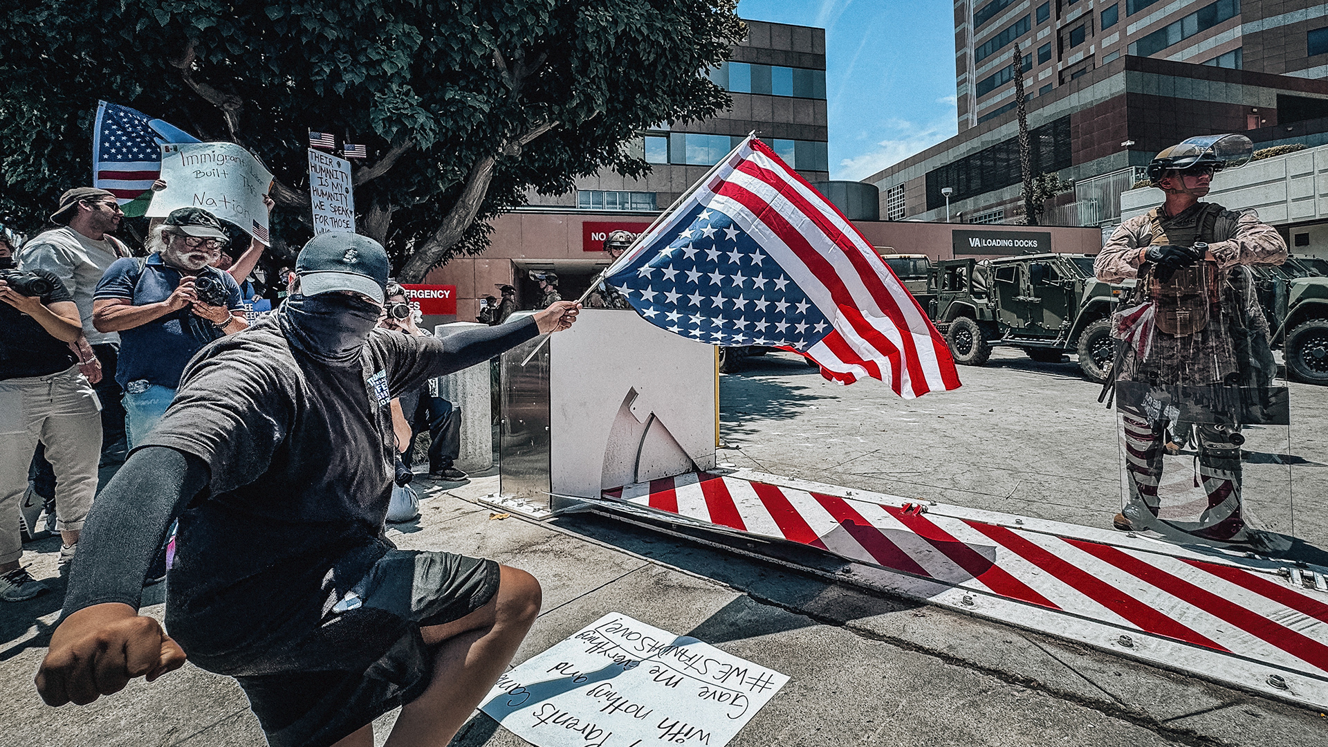 Los Angeles, No Kings Protest - June 14, 2025