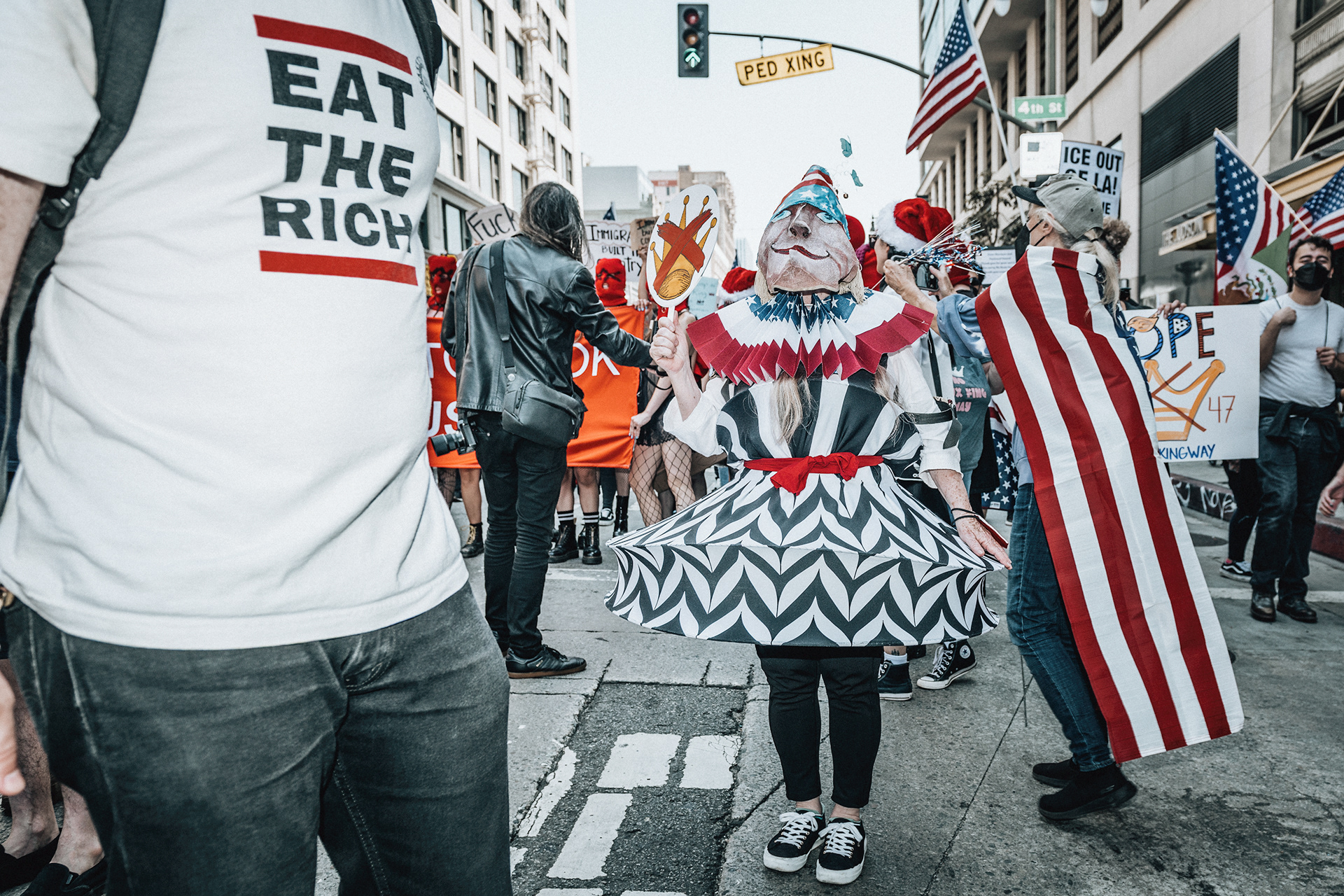 Los Angeles, No Kings Protest - June 14, 2025