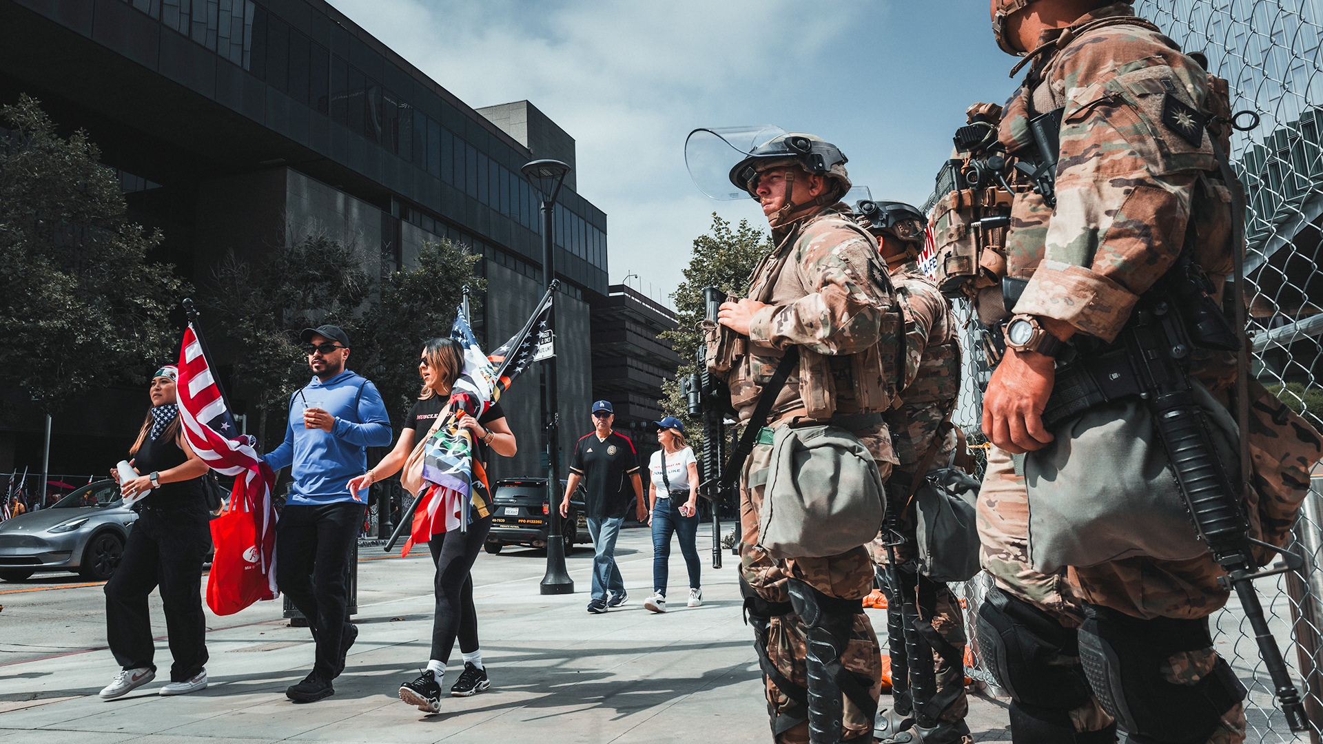 Los Angeles, No Kings Protest - June 14, 2025