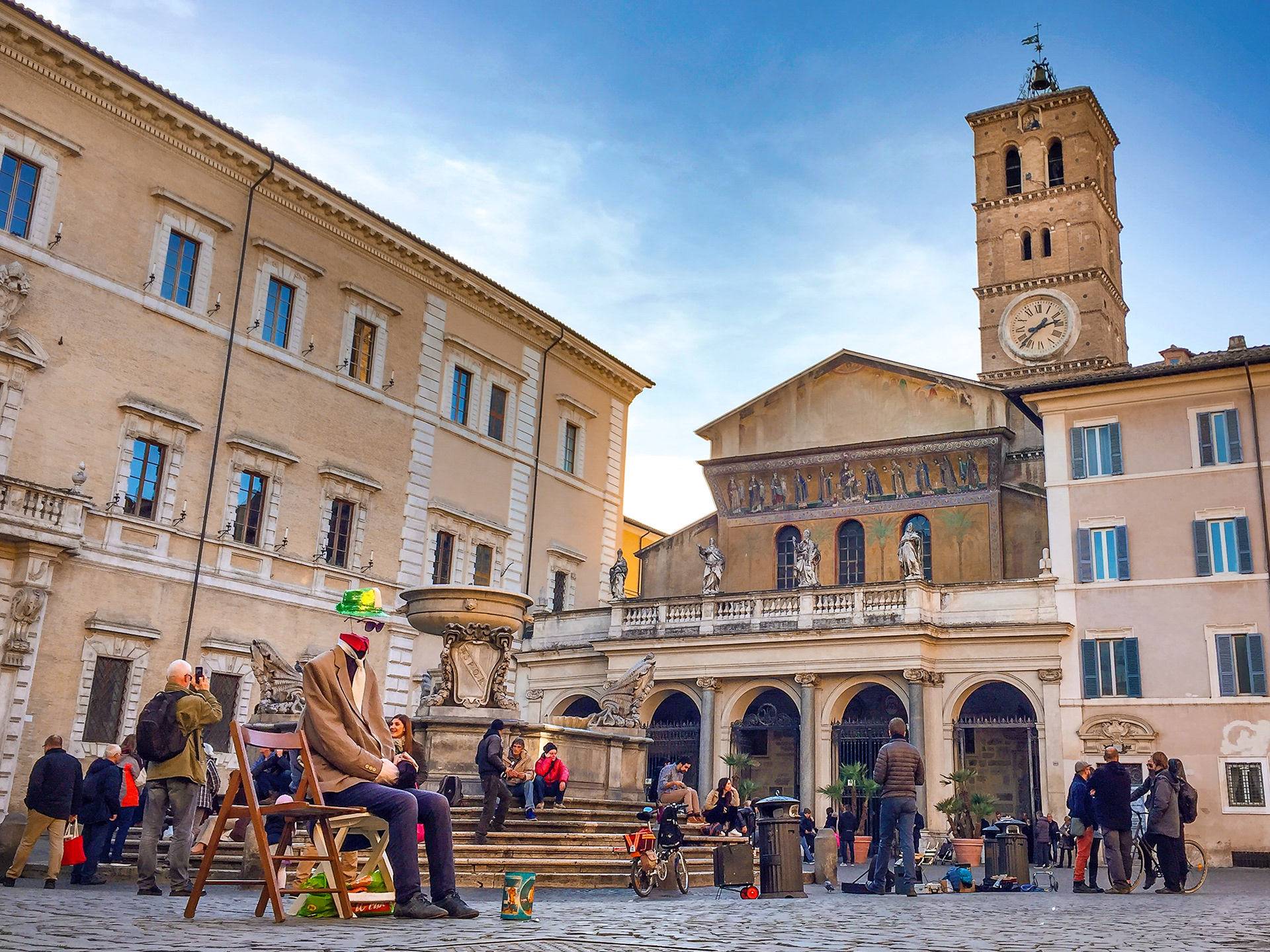 Trastevere, Italy