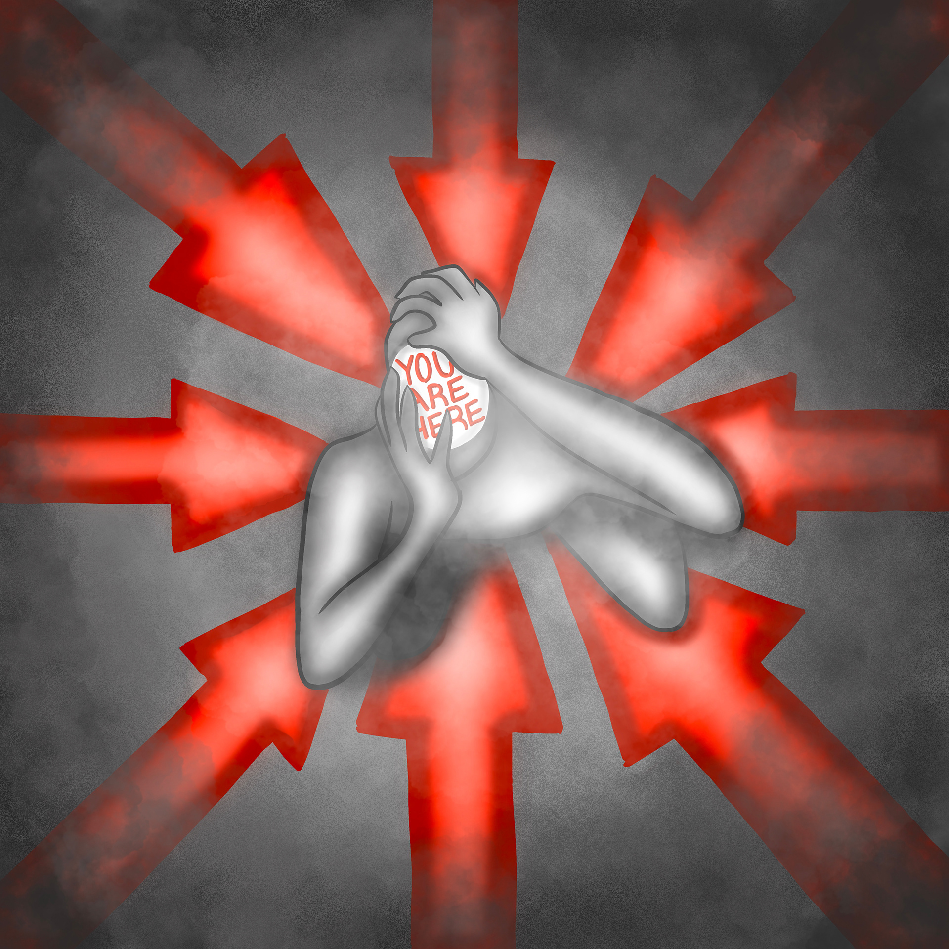 Drawing inspired by the term "onism"