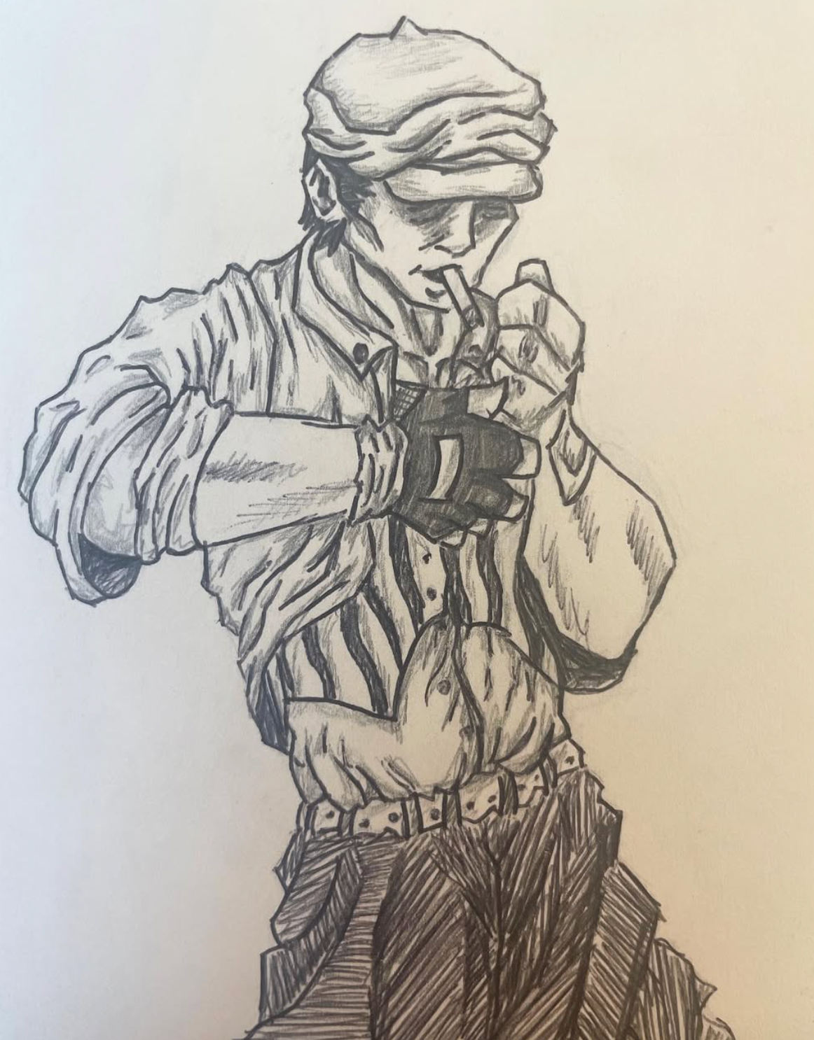 Peaky Blinders inspired doodle