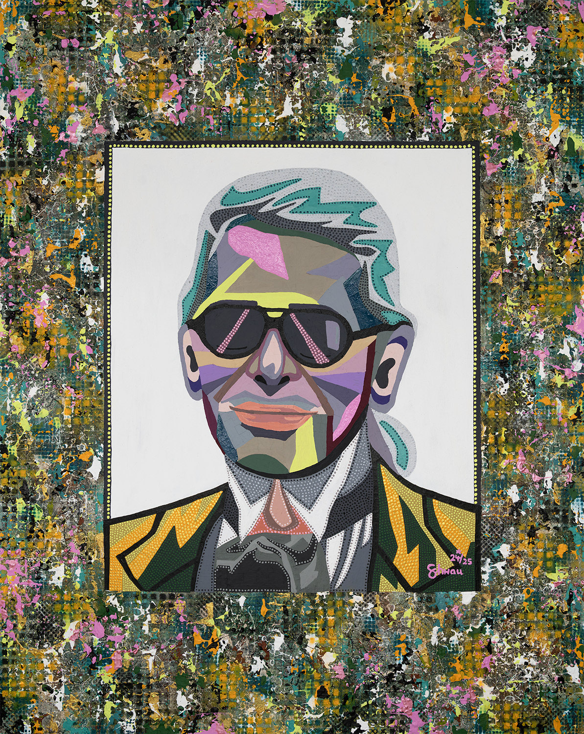 Karl Lagerfeld | Unikat | 100x80 cm