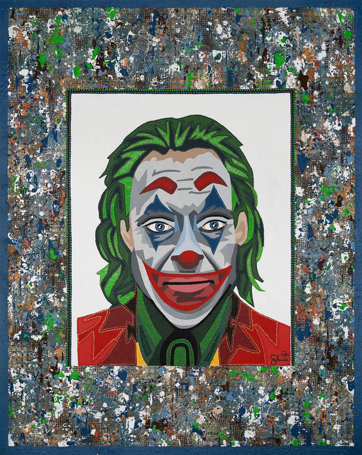 Joaquin Phoenix | Unikat | 100x80 cm