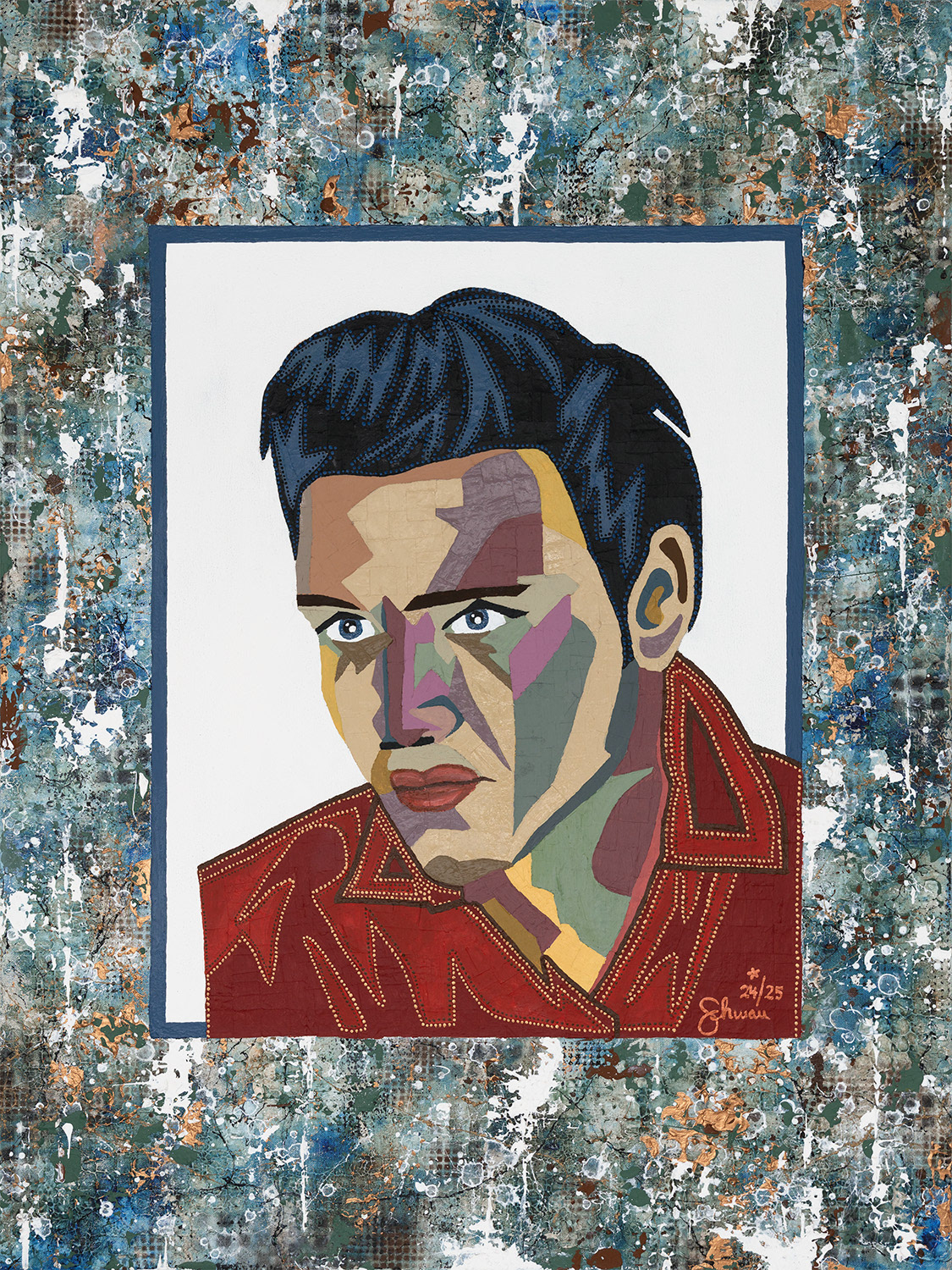 Elvis | Unikat | 80x60 cm