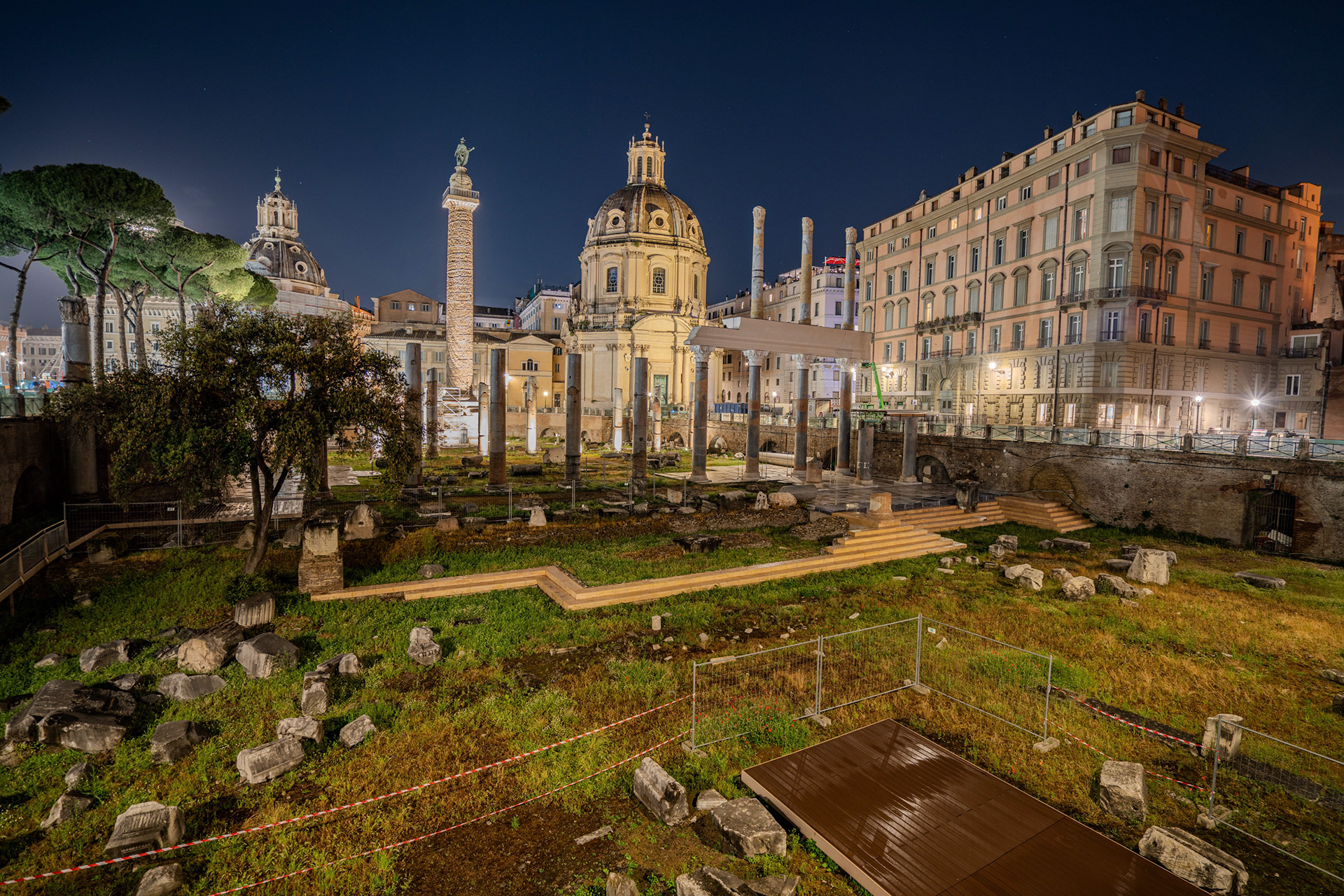 Trajan's Forum Square