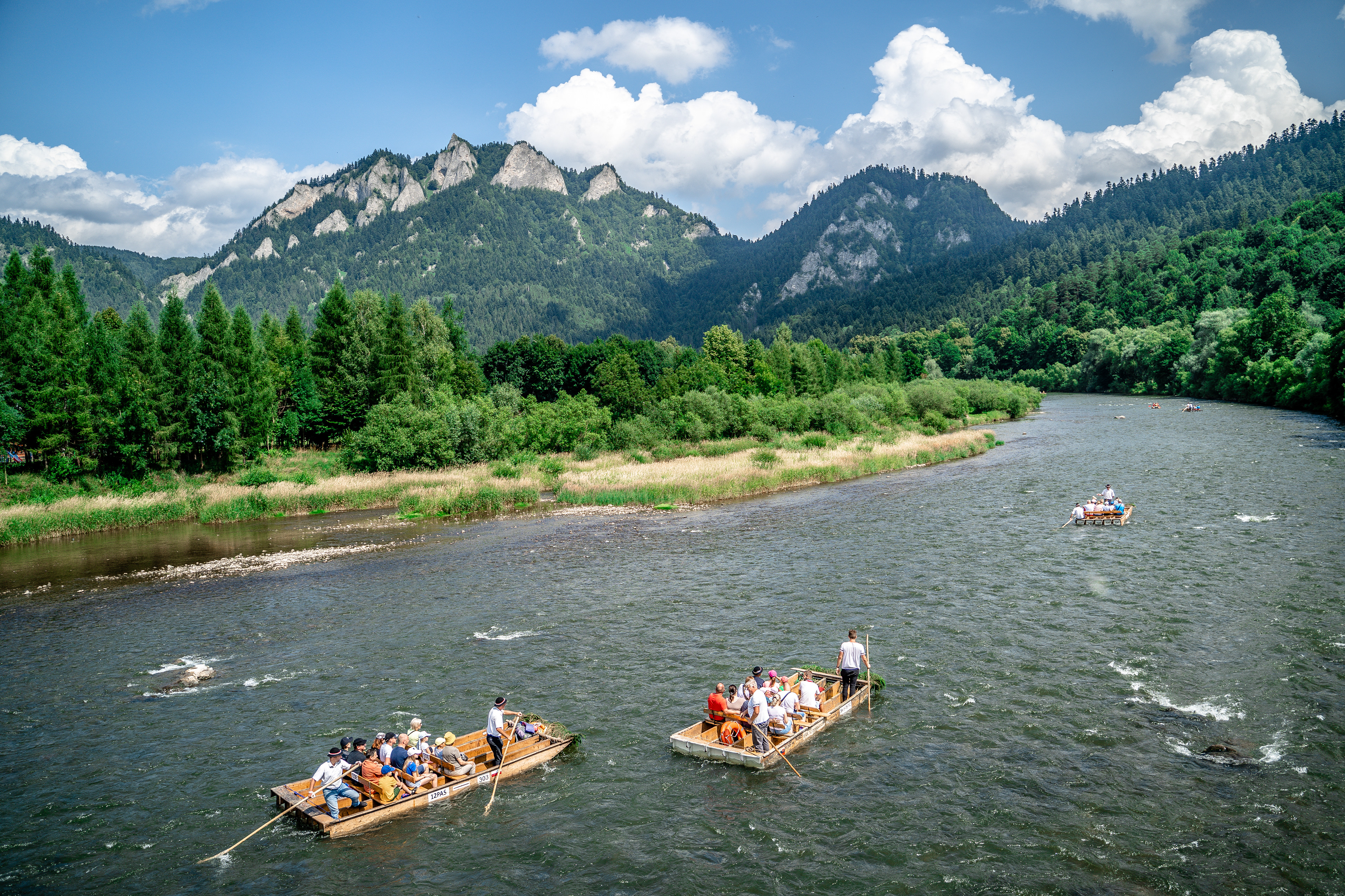 Dunajec River and Three Crowns