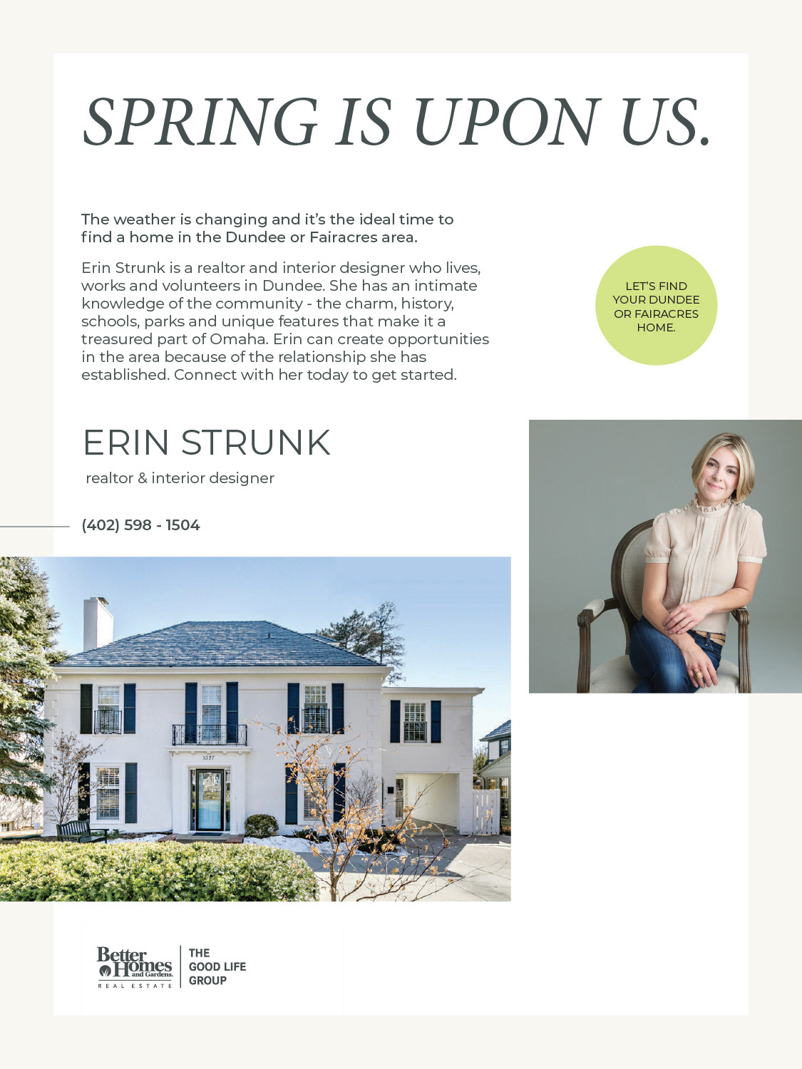 Spring is Upon Us Vertical Ad 