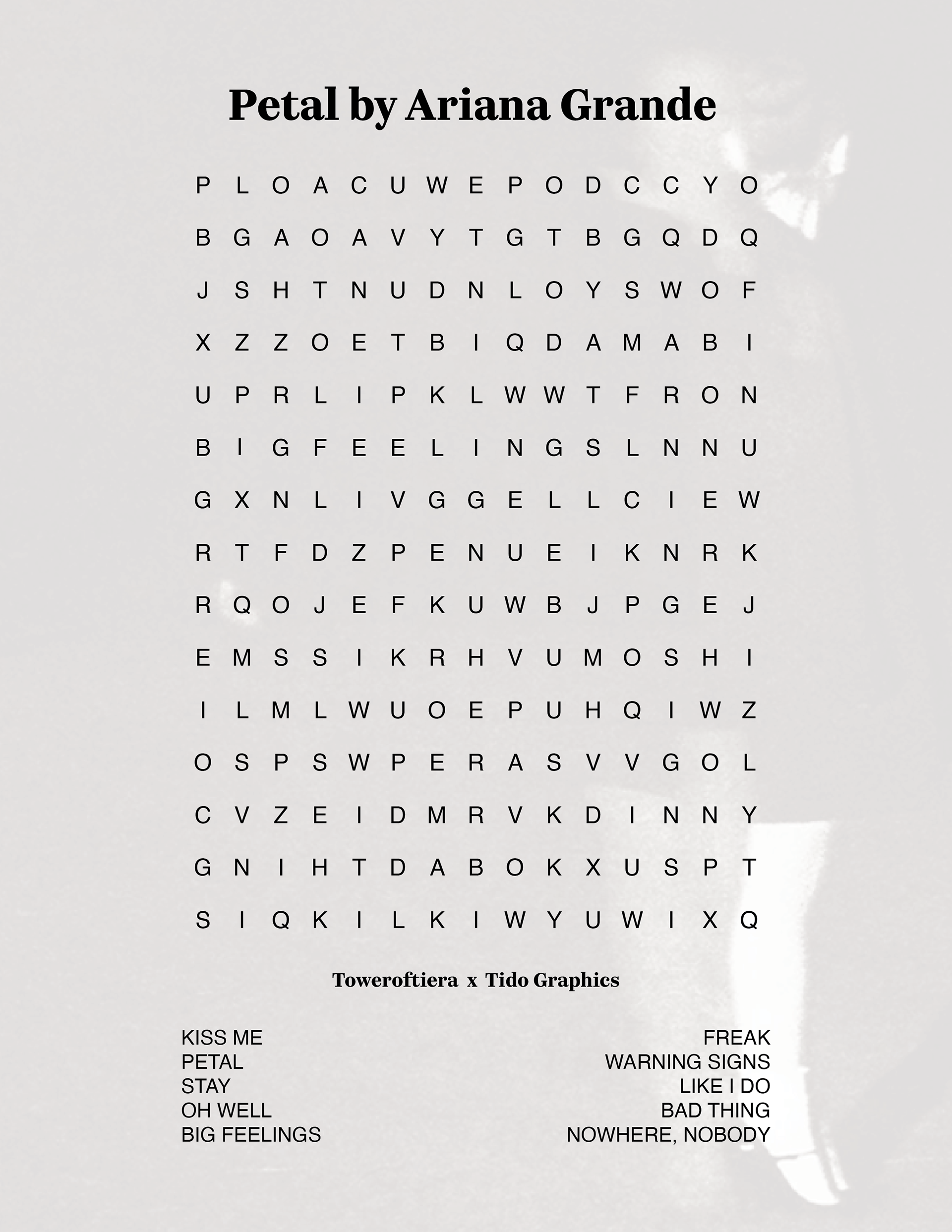 Petal Word Search Light Version