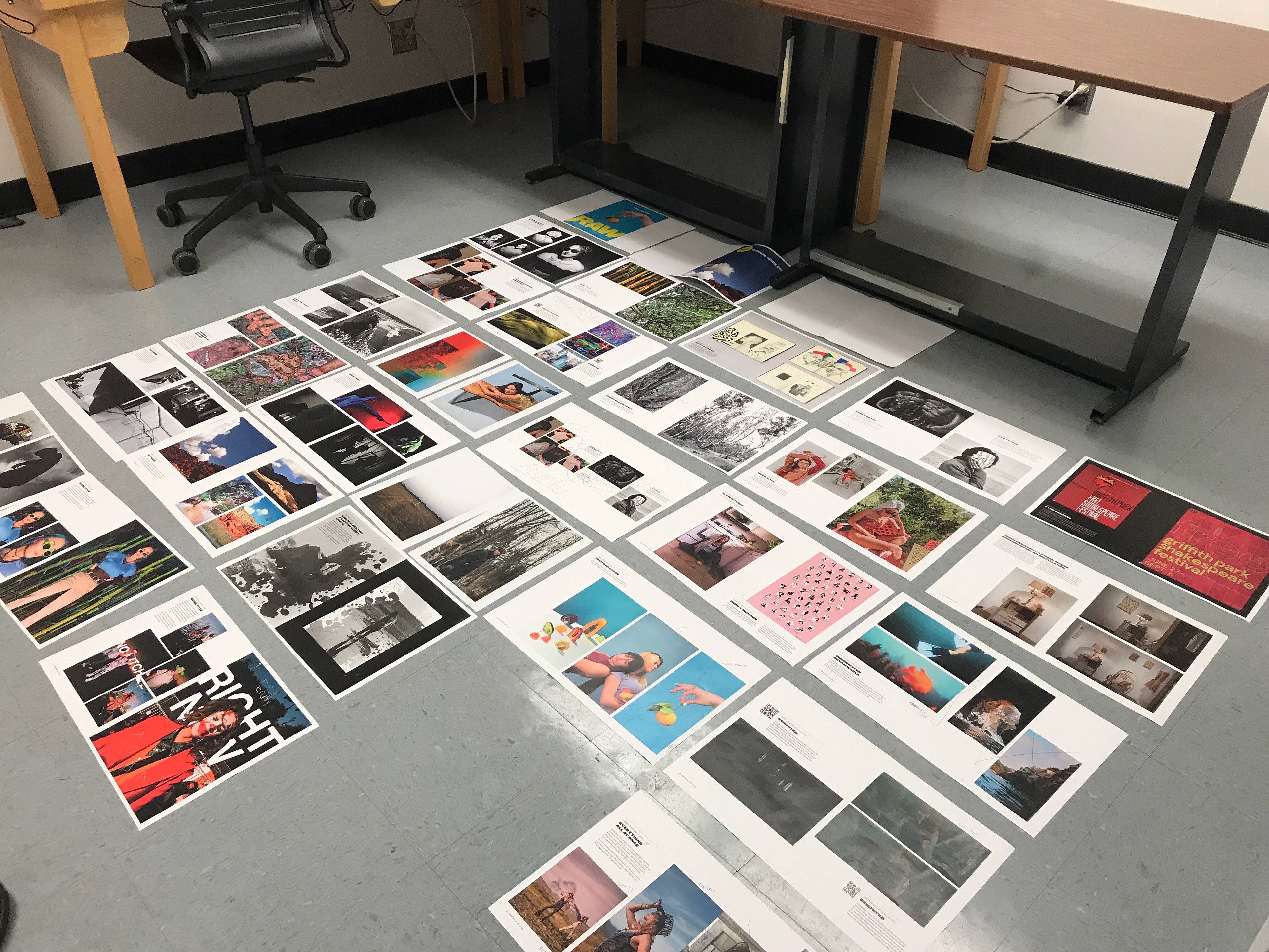 .RAW Magazine in the making!