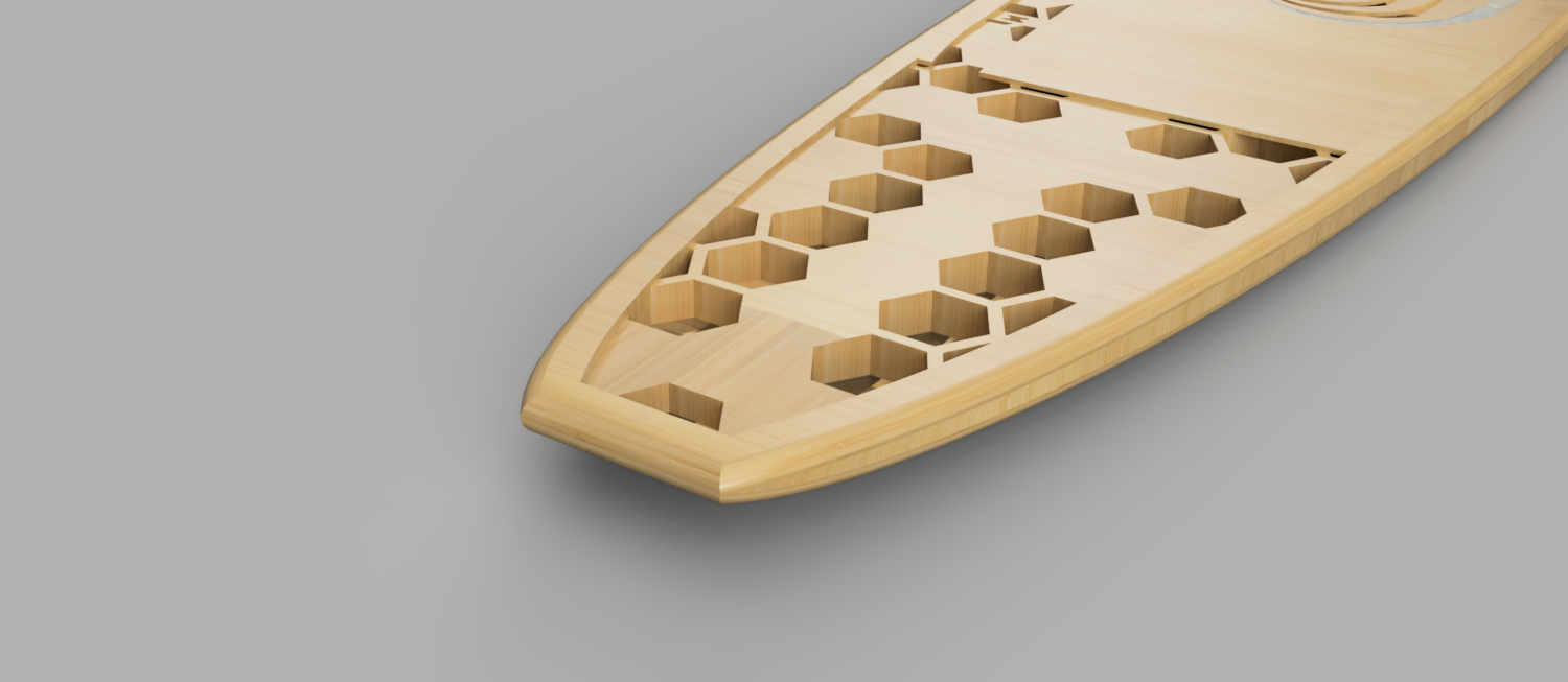 Close-Up of Fusion 360 Model