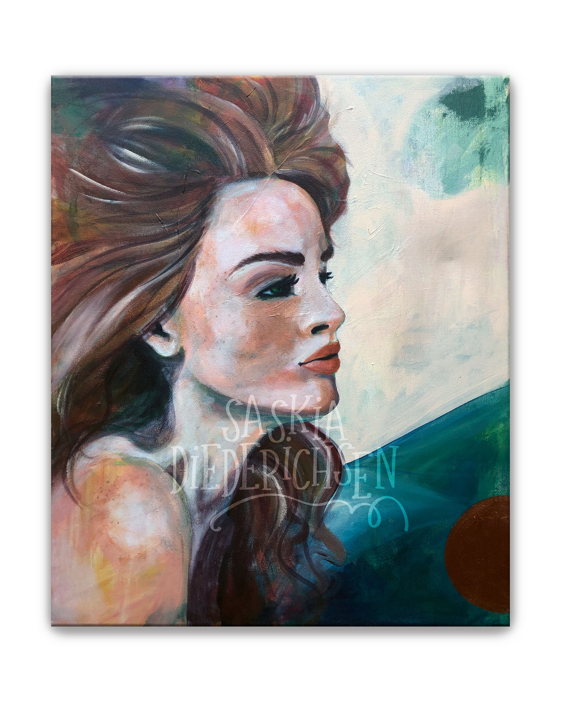 Bronze, 50 x 60 cm, Preis: 290€