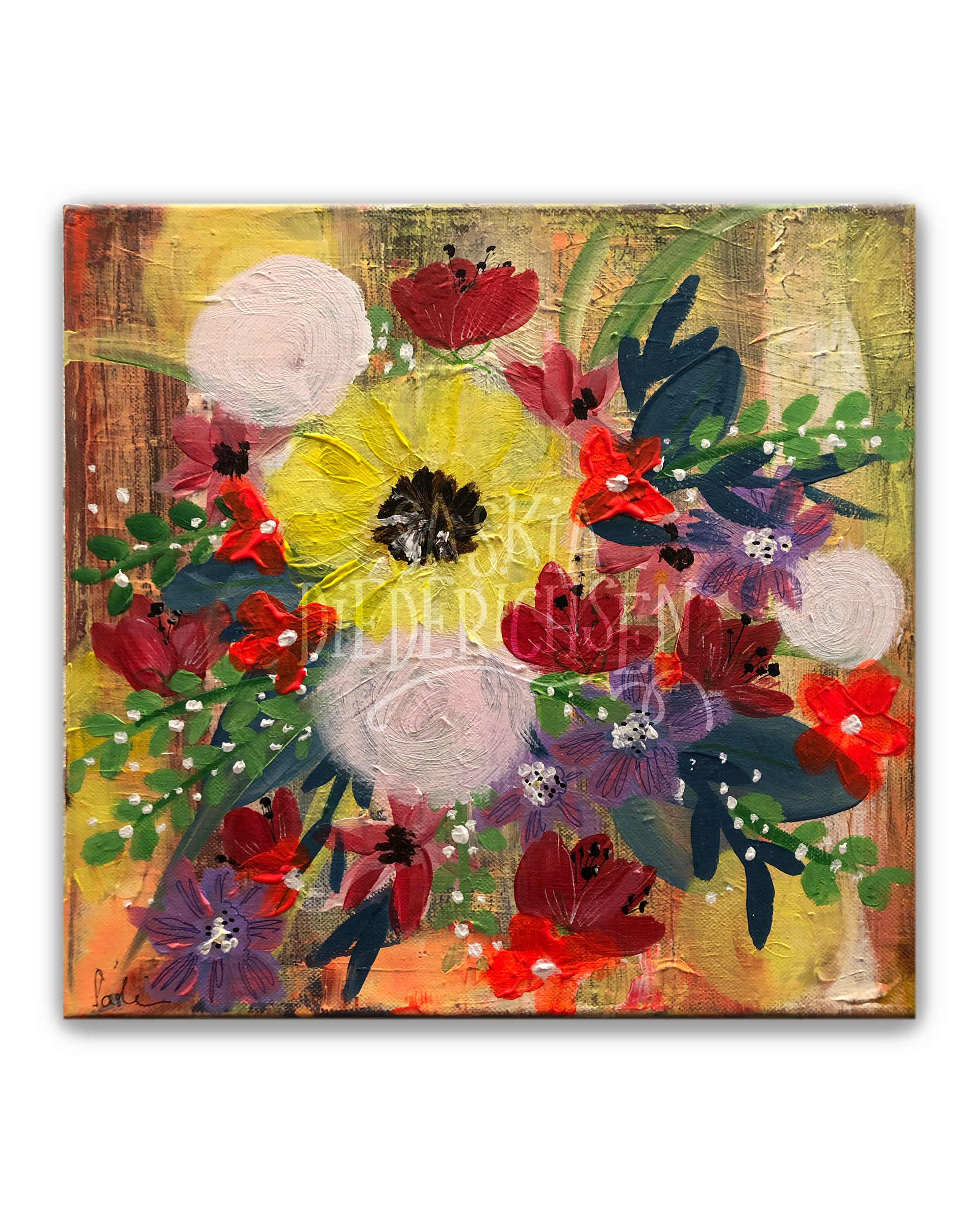 Flowers I, 30 x 30 cm, Preis: 95 €