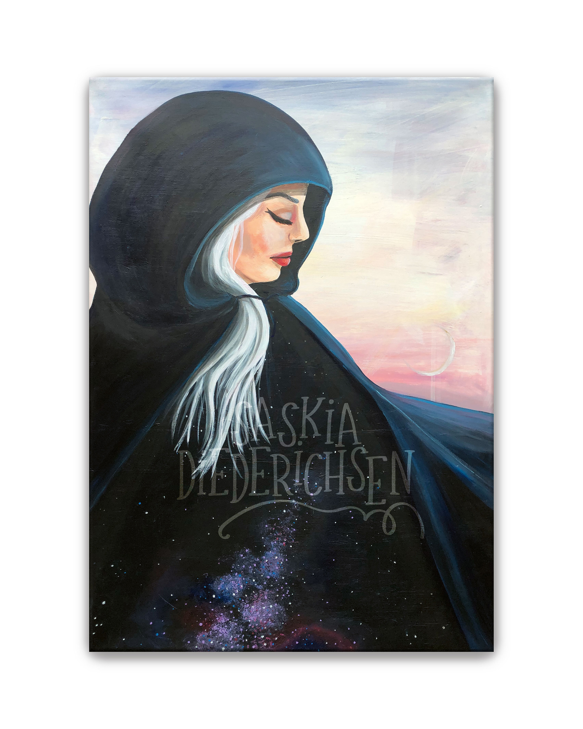Die Nacht, 50 x 70 cm, Preis: 350 €