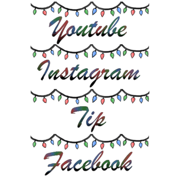 Twitch Panels (Christmas lights)
