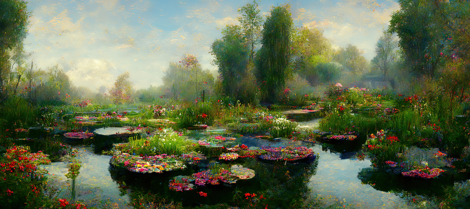 Monet's Garden 1