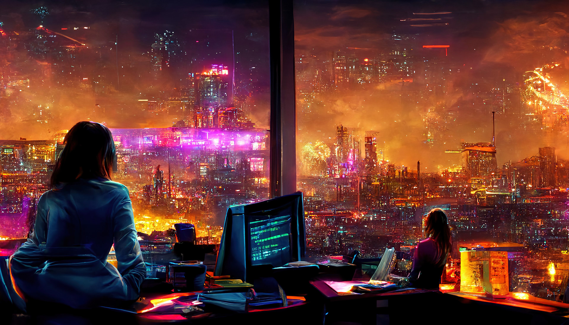 Watching the Fireworks