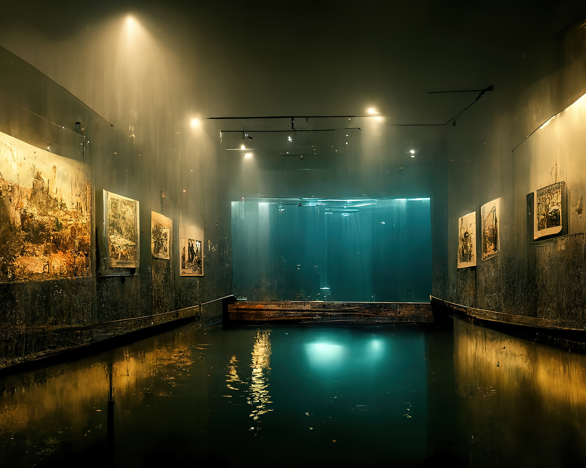 Flooded Art Salon