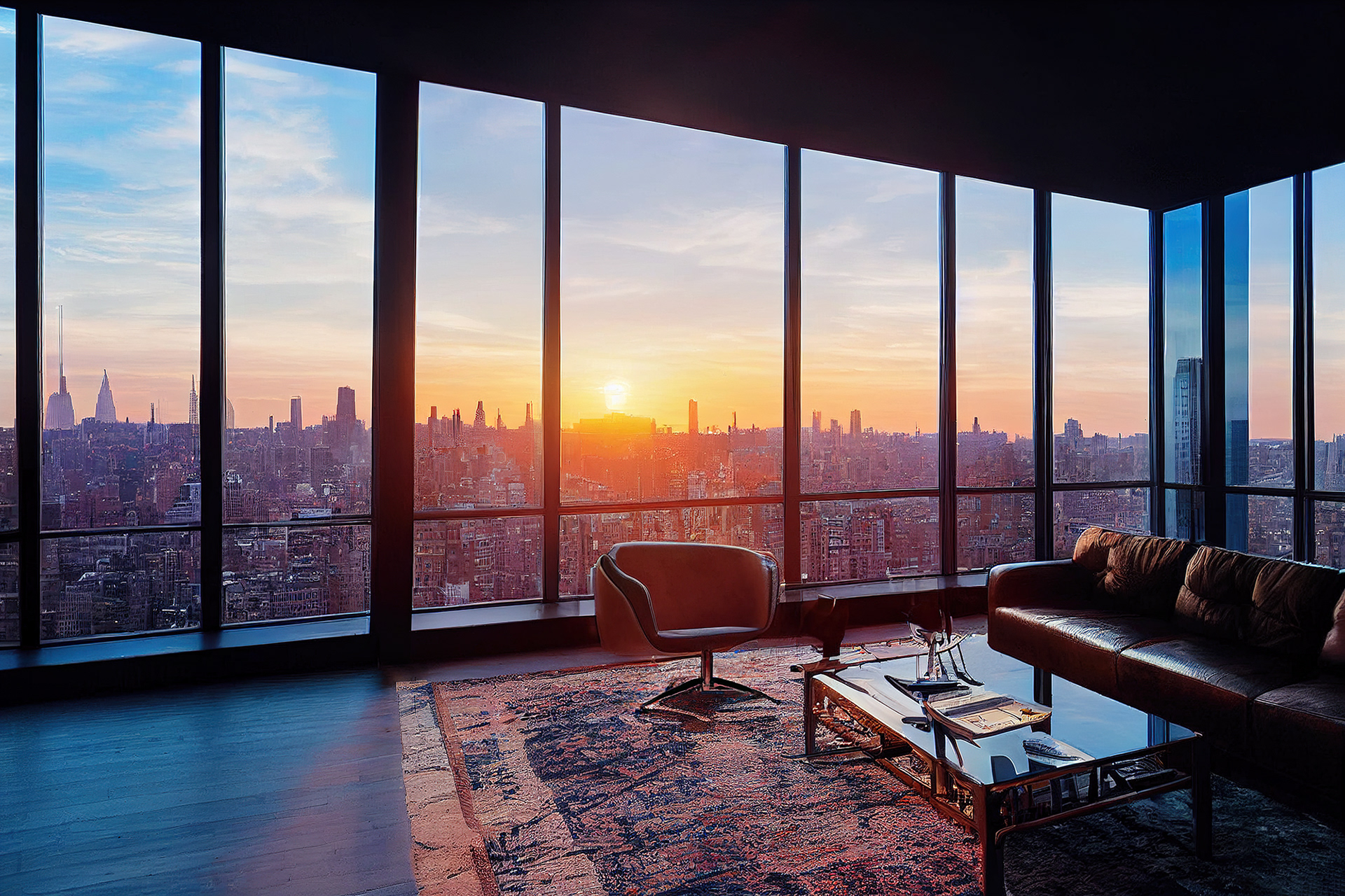 Million Dollar View (Created with Midjourney + DALL-E)