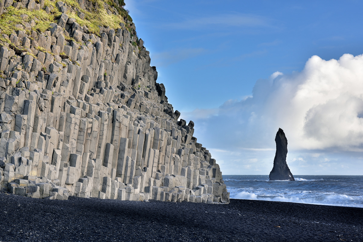 Basaltstrukturen Reynisfjara