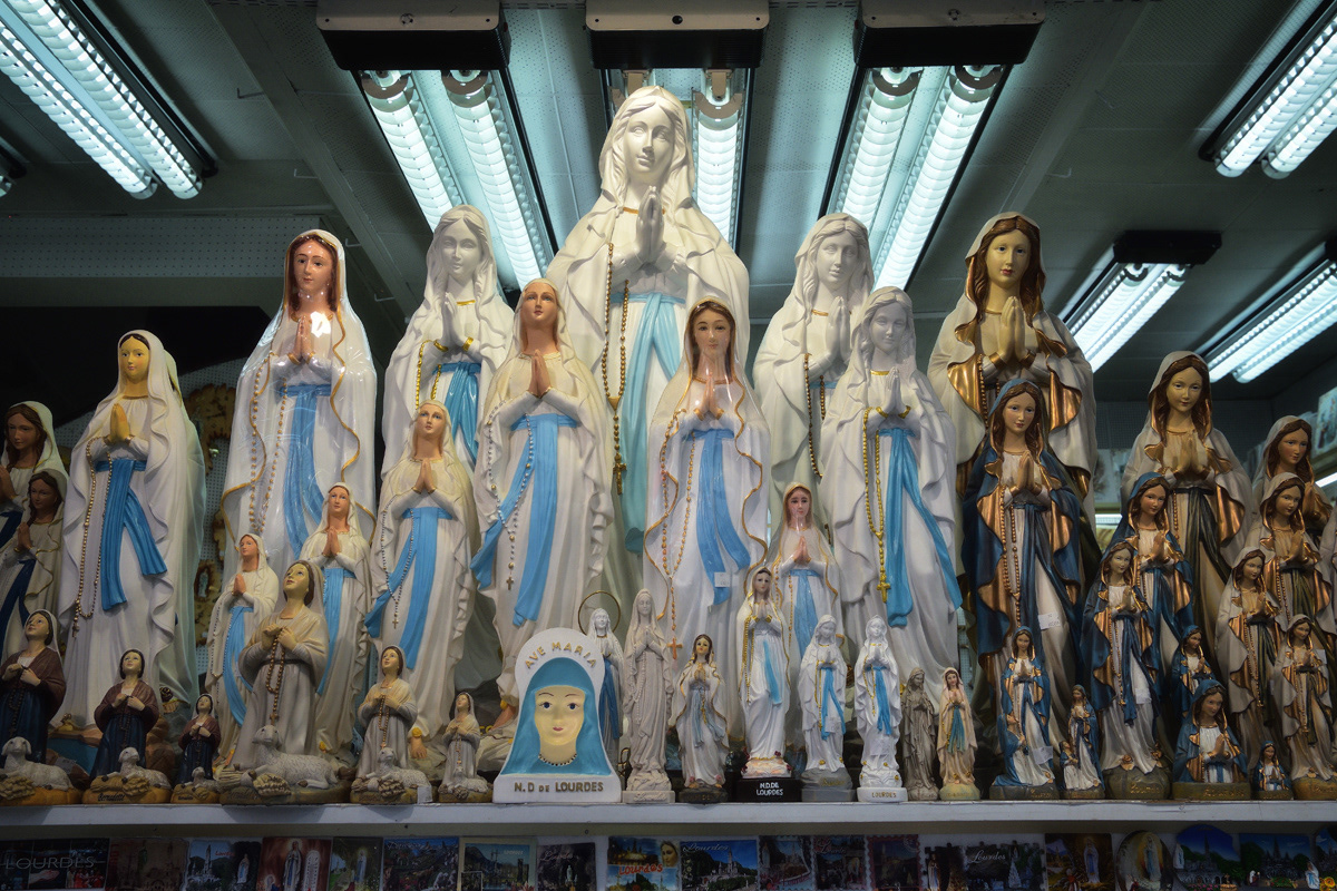 Souvenirs aus Lourdes