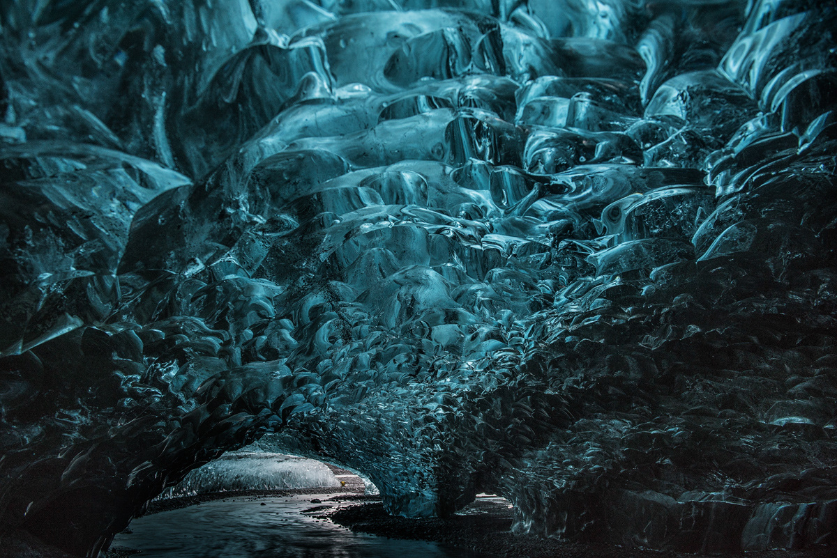 Eishöhle im Breiðamerkurjökull