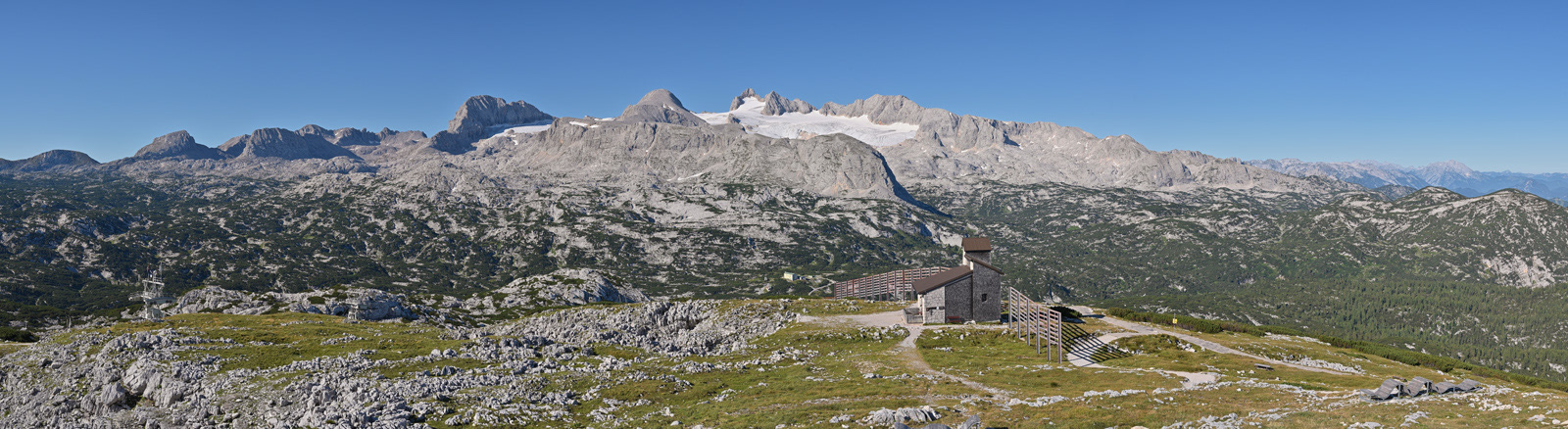 Dachsteingebirge vom Krippenstein gesehen