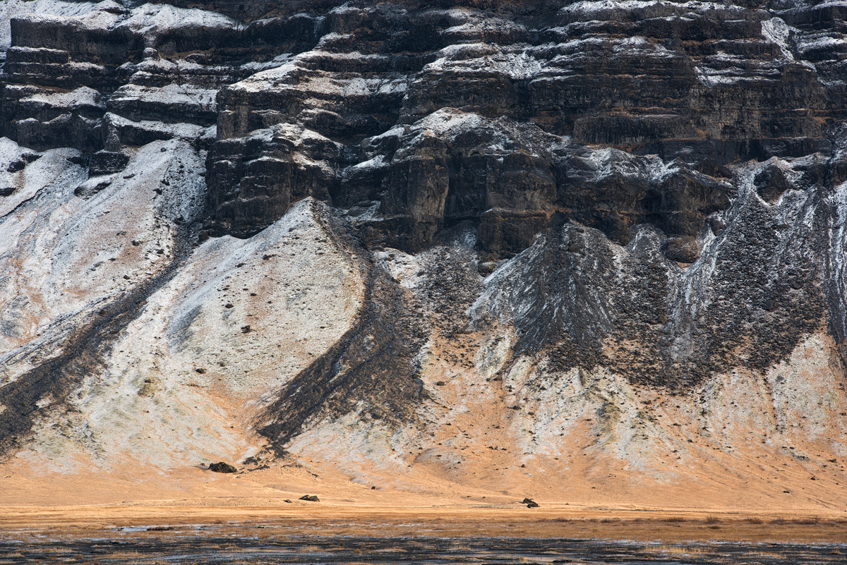 Gebirge an der Ringroad