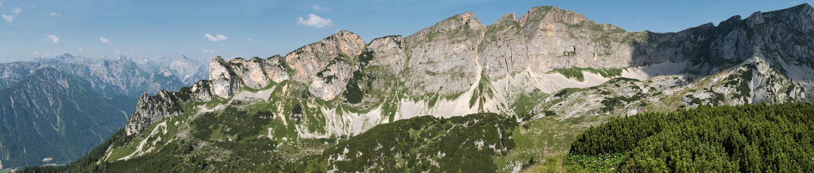 Dalfazer Wände im Rofangebirge