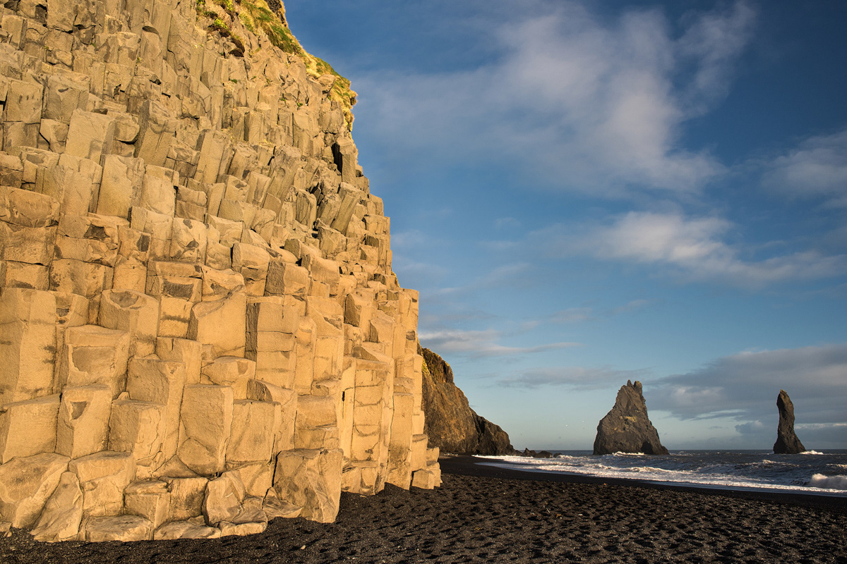 Basaltstrukturen Reynisfjara