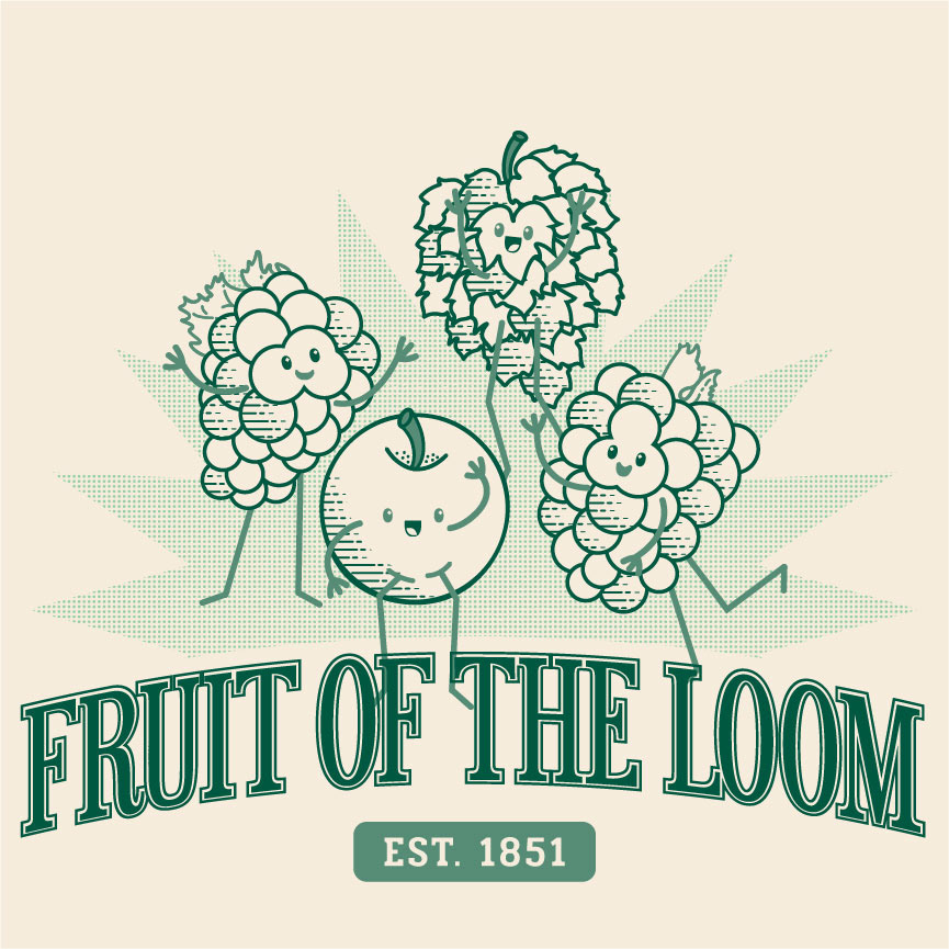 Original apparel graphics developed for placement, scale, and print production.