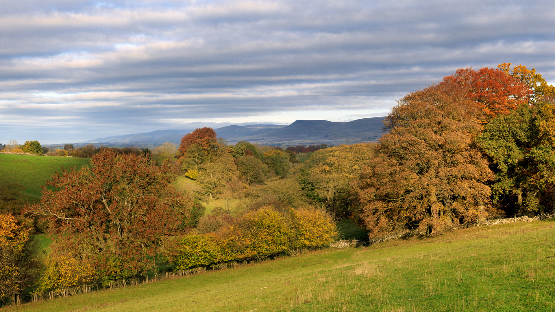 Autumn over Kirkby Stephen