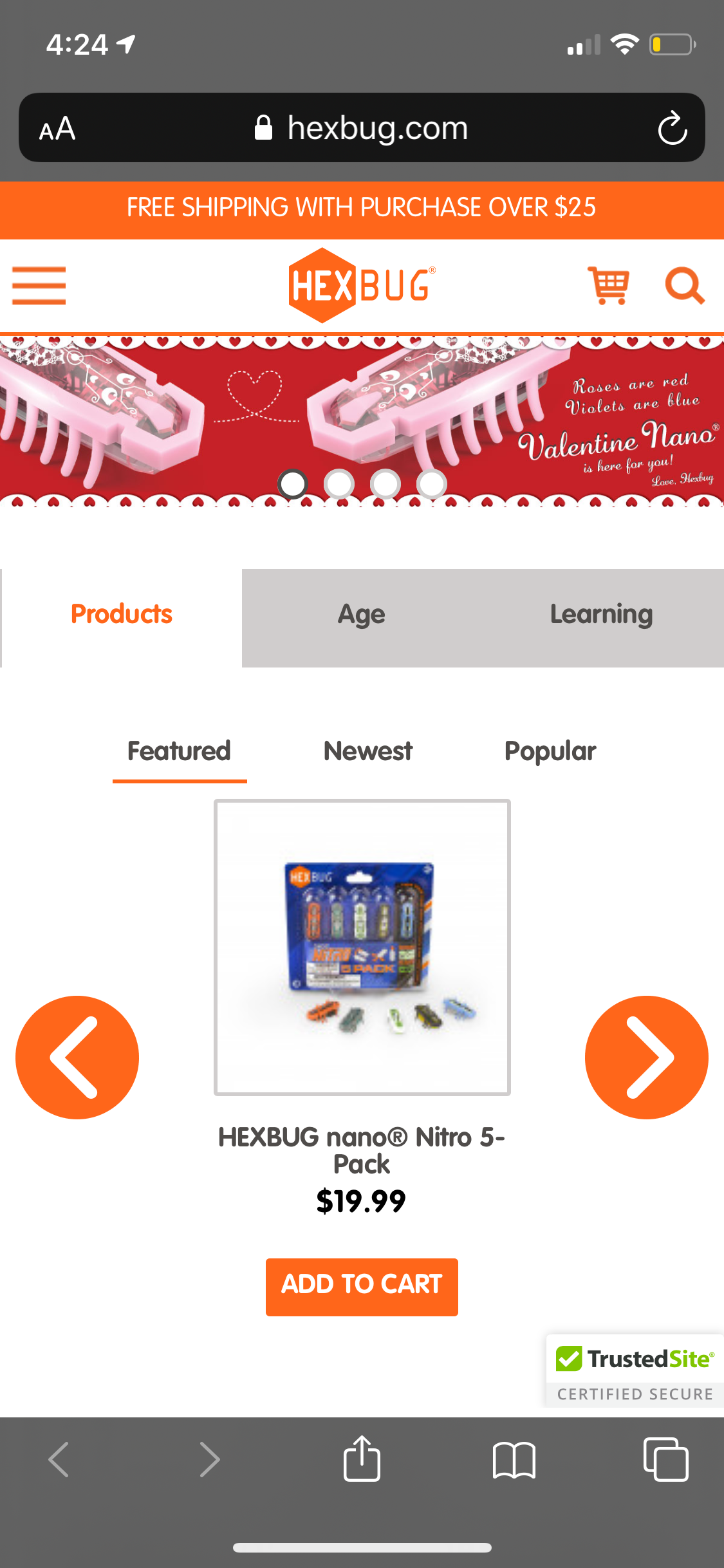 Hexbug store coupon code