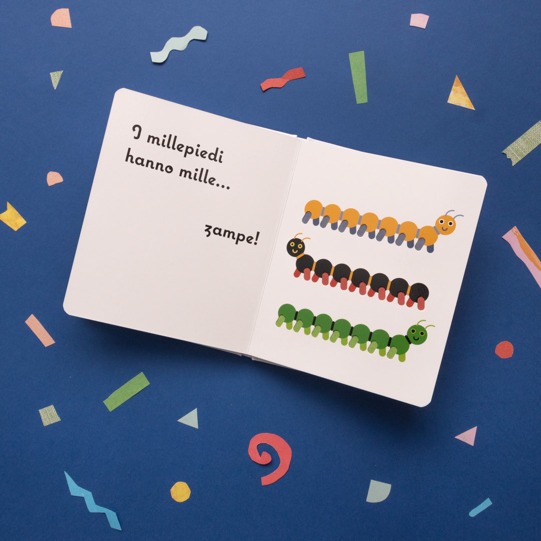 Ma gli insetti... sono tutti uguali? - Toddlers Cardboard Book Design