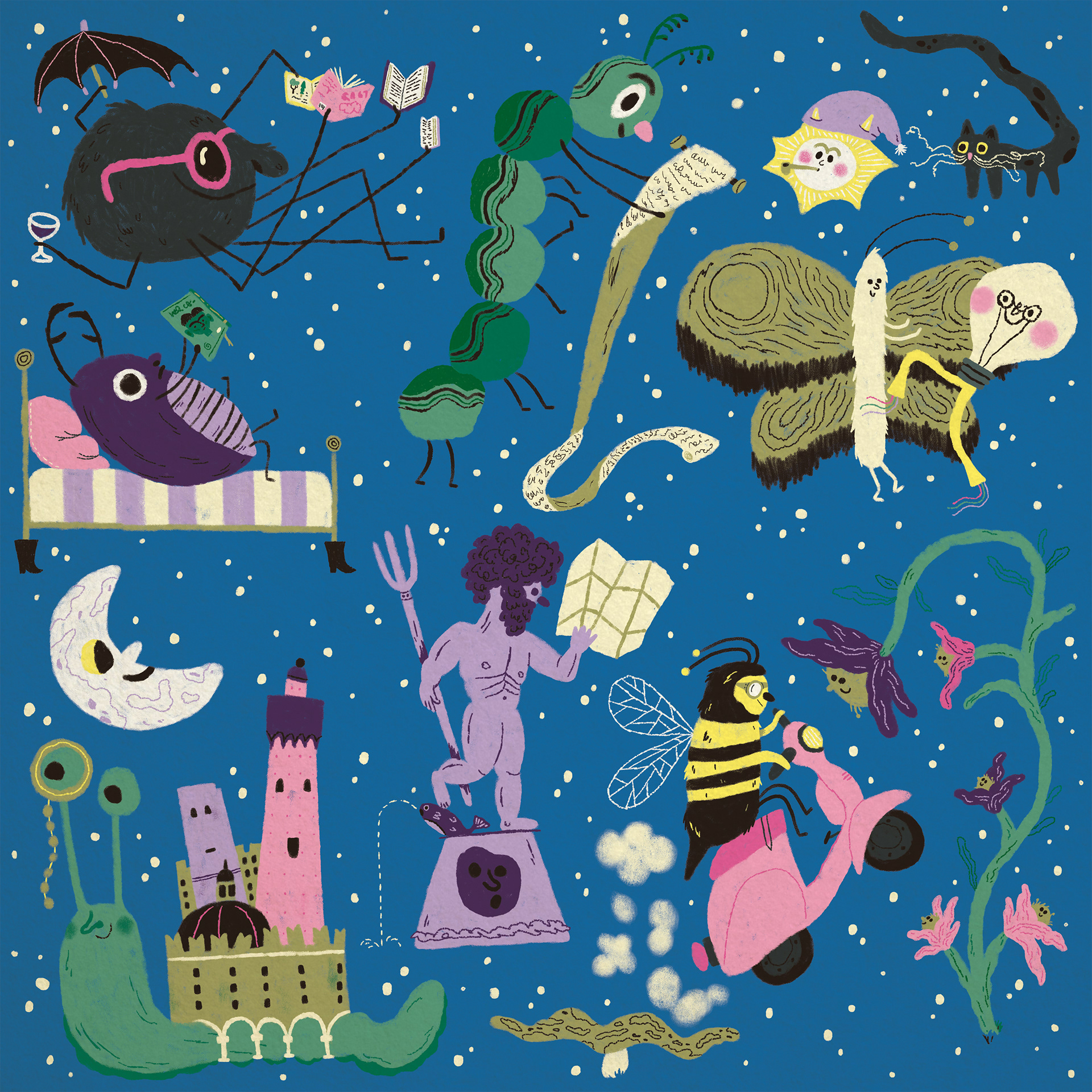 We Reading Bologna 2024 - Sticker Set