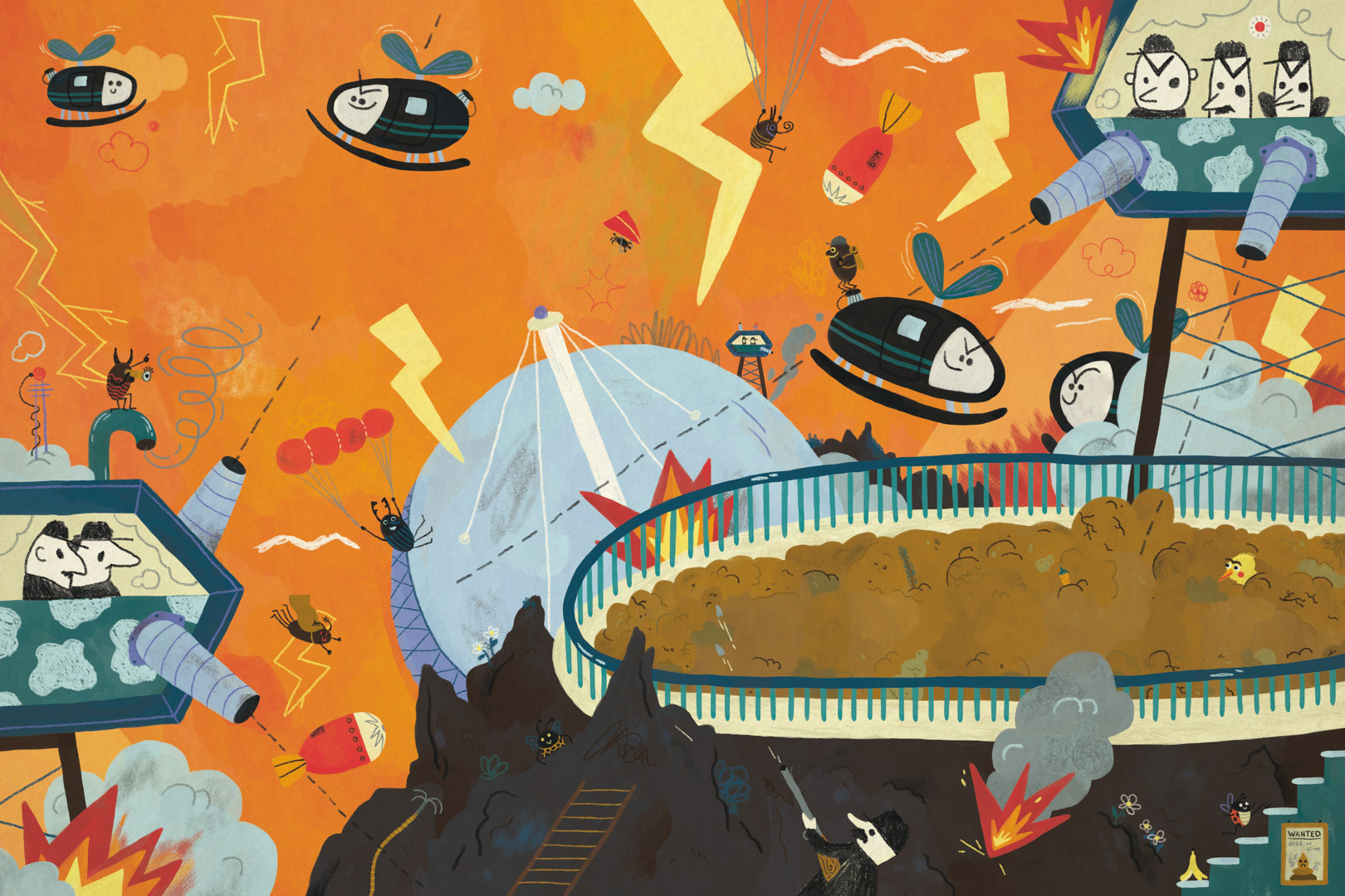 Drogocenna Kupa (The Precious Poop) - Children's Book Illustration