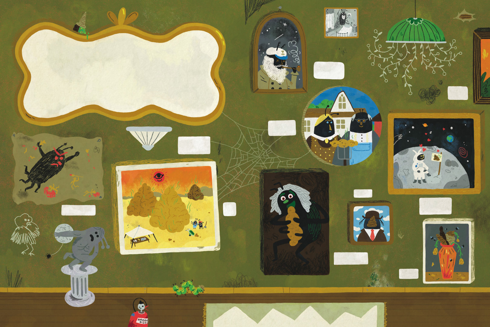 Drogocenna Kupa (The Precious Poop) - Children's Book Illustration