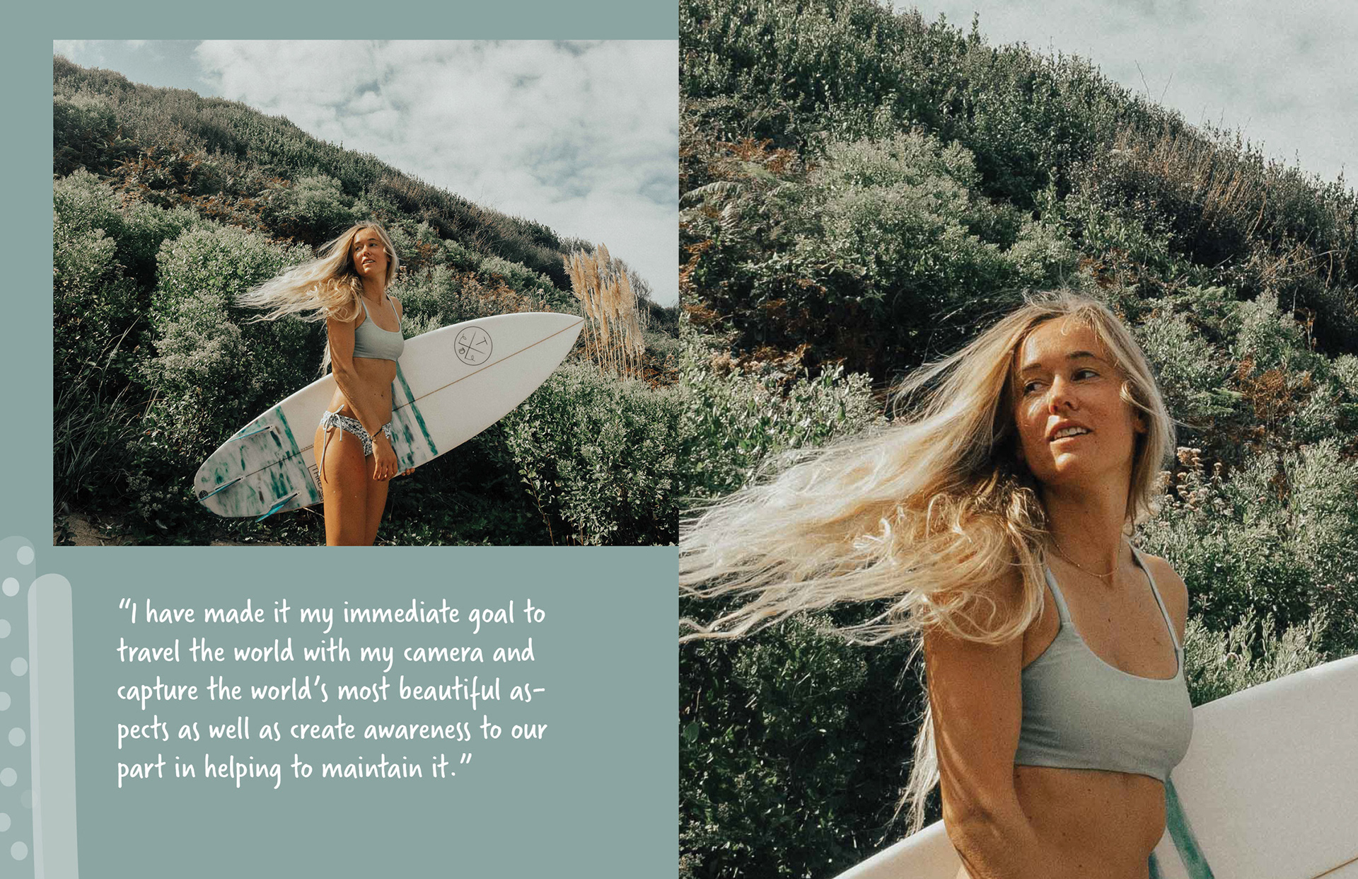 Fin the Journal. Images by Megan Costello.