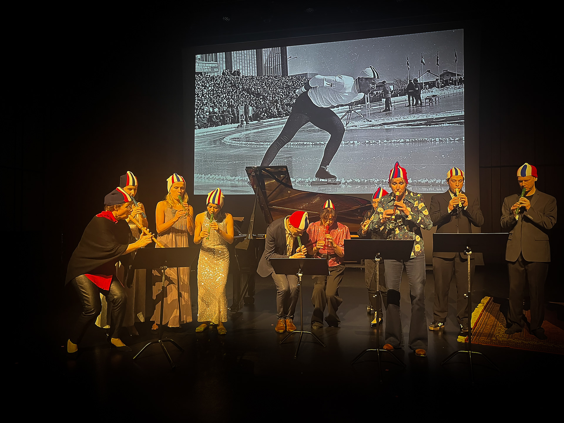 Les patineurs. Skøyeløparvalsen med proffesjonelt amatørorkester!
