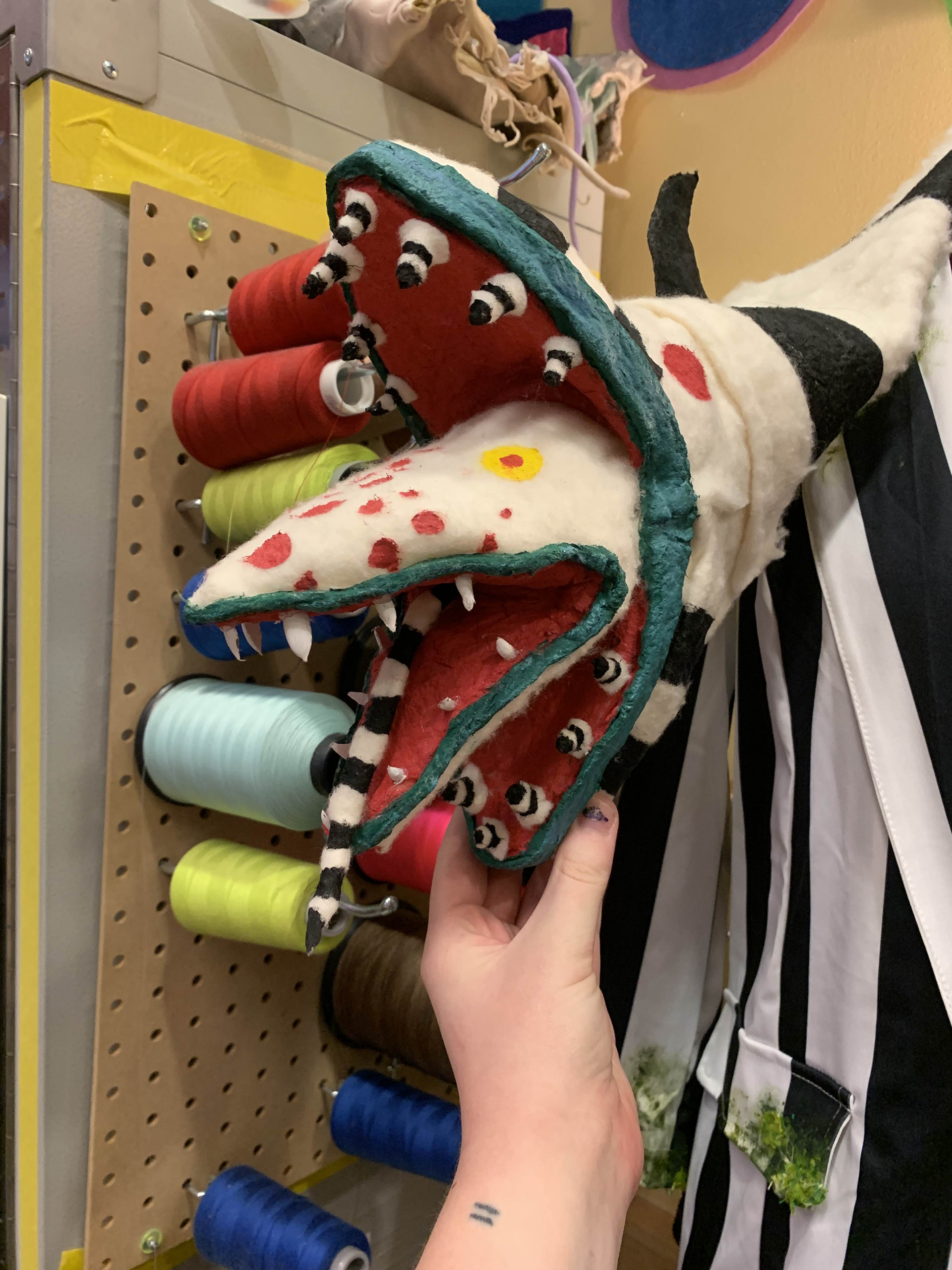 Final puppet head